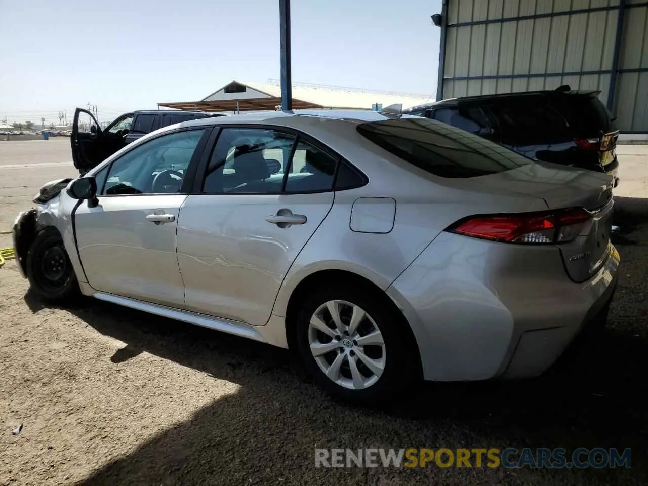 2 Photograph of a damaged car 5YFB4MDE6PP034017 TOYOTA COROLLA 2023