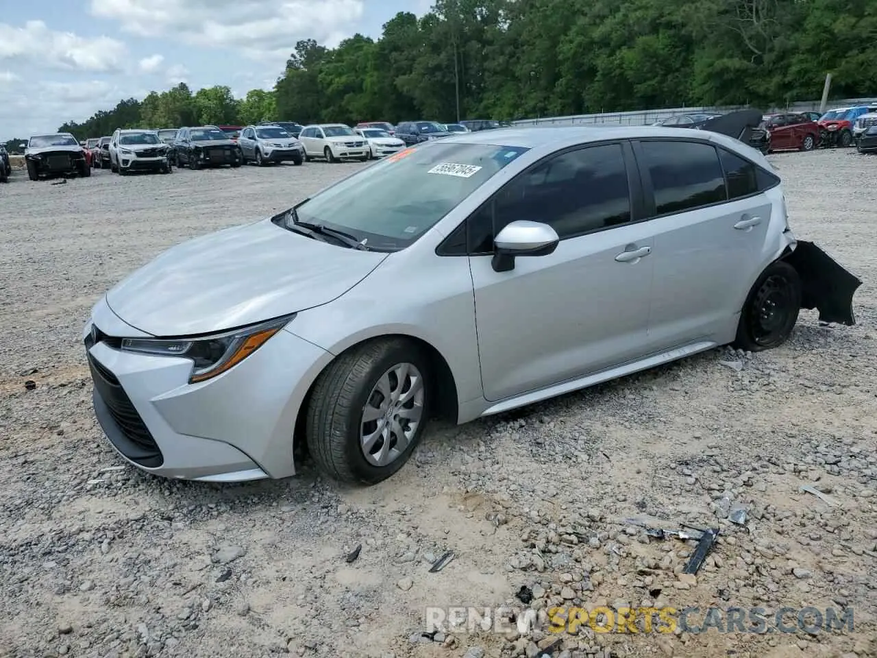 1 Photograph of a damaged car 5YFB4MDE6PP037855 TOYOTA COROLLA 2023