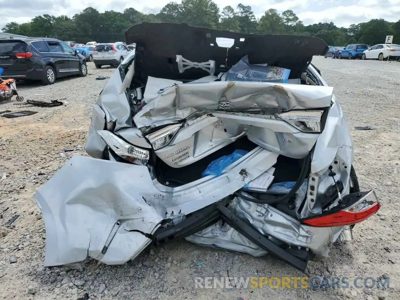 6 Photograph of a damaged car 5YFB4MDE6PP037855 TOYOTA COROLLA 2023