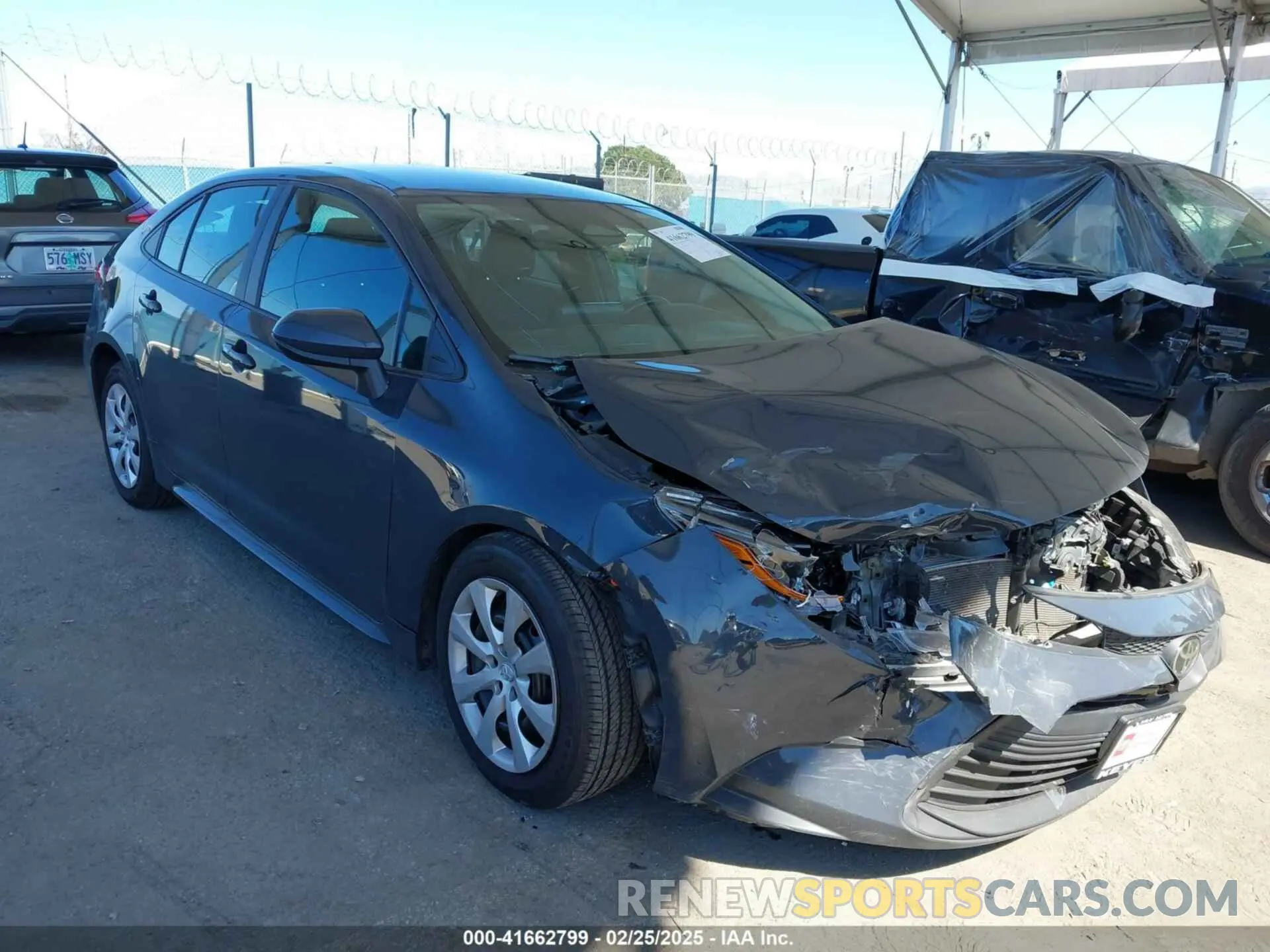 1 Photograph of a damaged car 5YFB4MDE6PP039721 TOYOTA COROLLA 2023