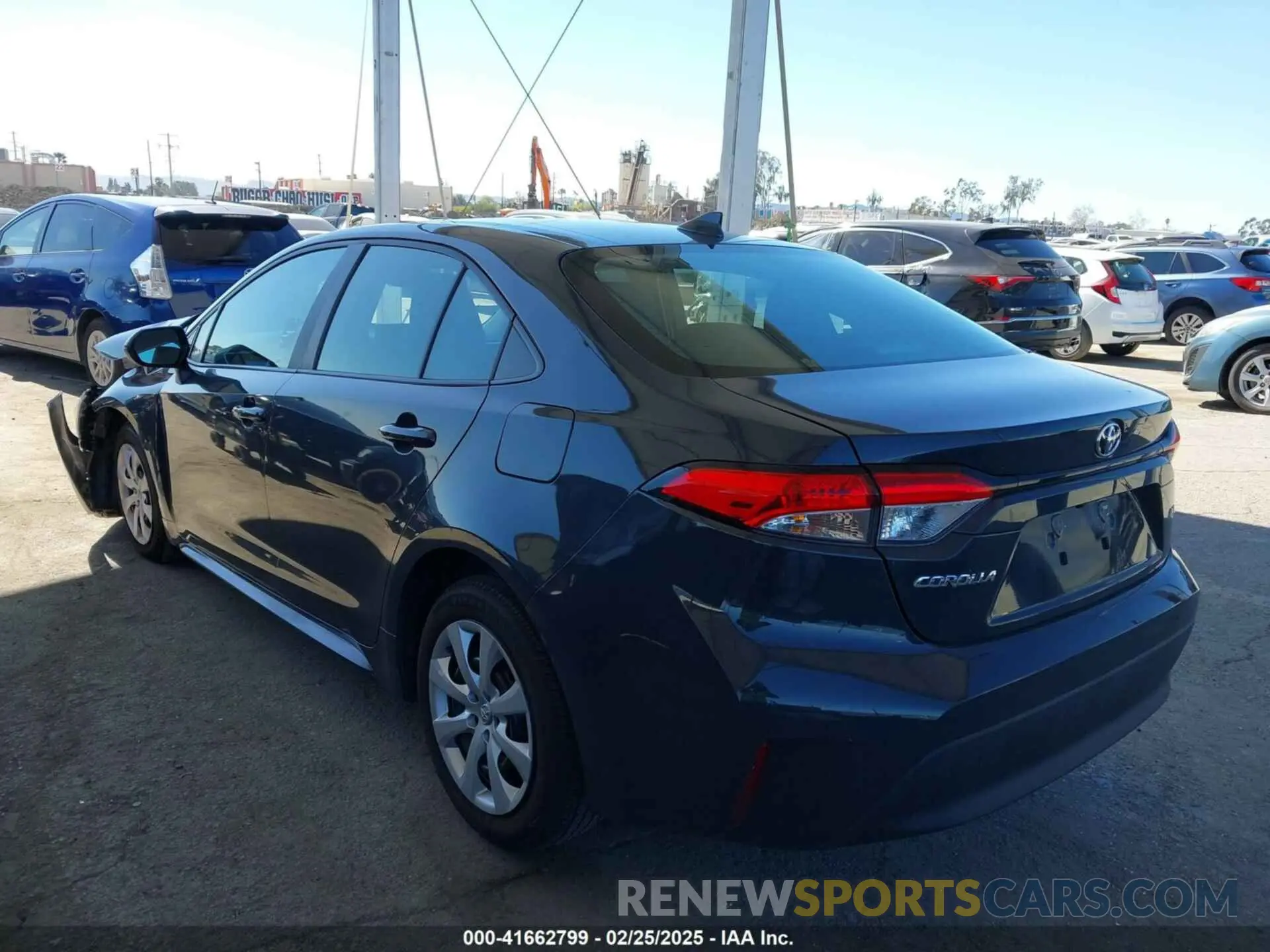 3 Photograph of a damaged car 5YFB4MDE6PP039721 TOYOTA COROLLA 2023