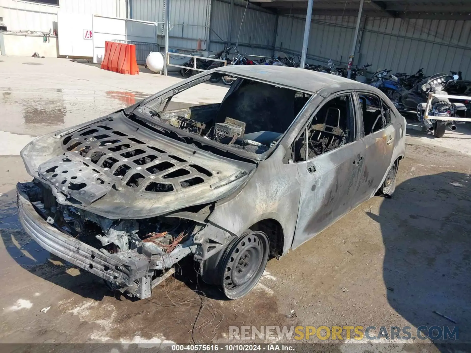2 Photograph of a damaged car 5YFB4MDE6PP043154 TOYOTA COROLLA 2023