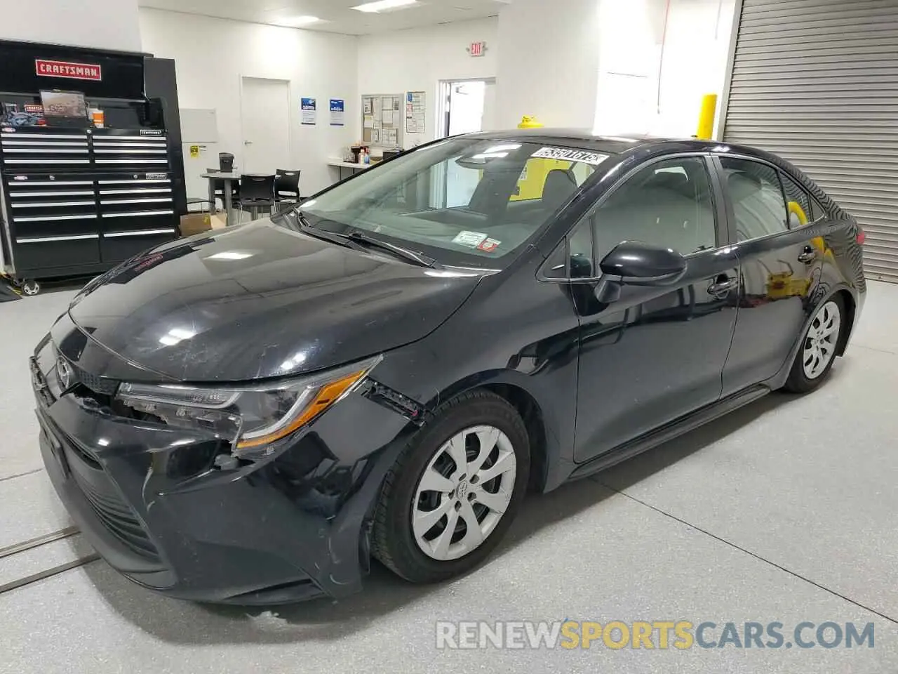 1 Photograph of a damaged car 5YFB4MDE6PP045440 TOYOTA COROLLA 2023