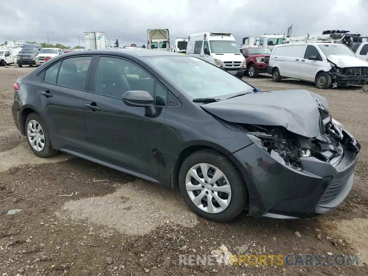 4 Photograph of a damaged car 5YFB4MDE6PP052176 TOYOTA COROLLA 2023