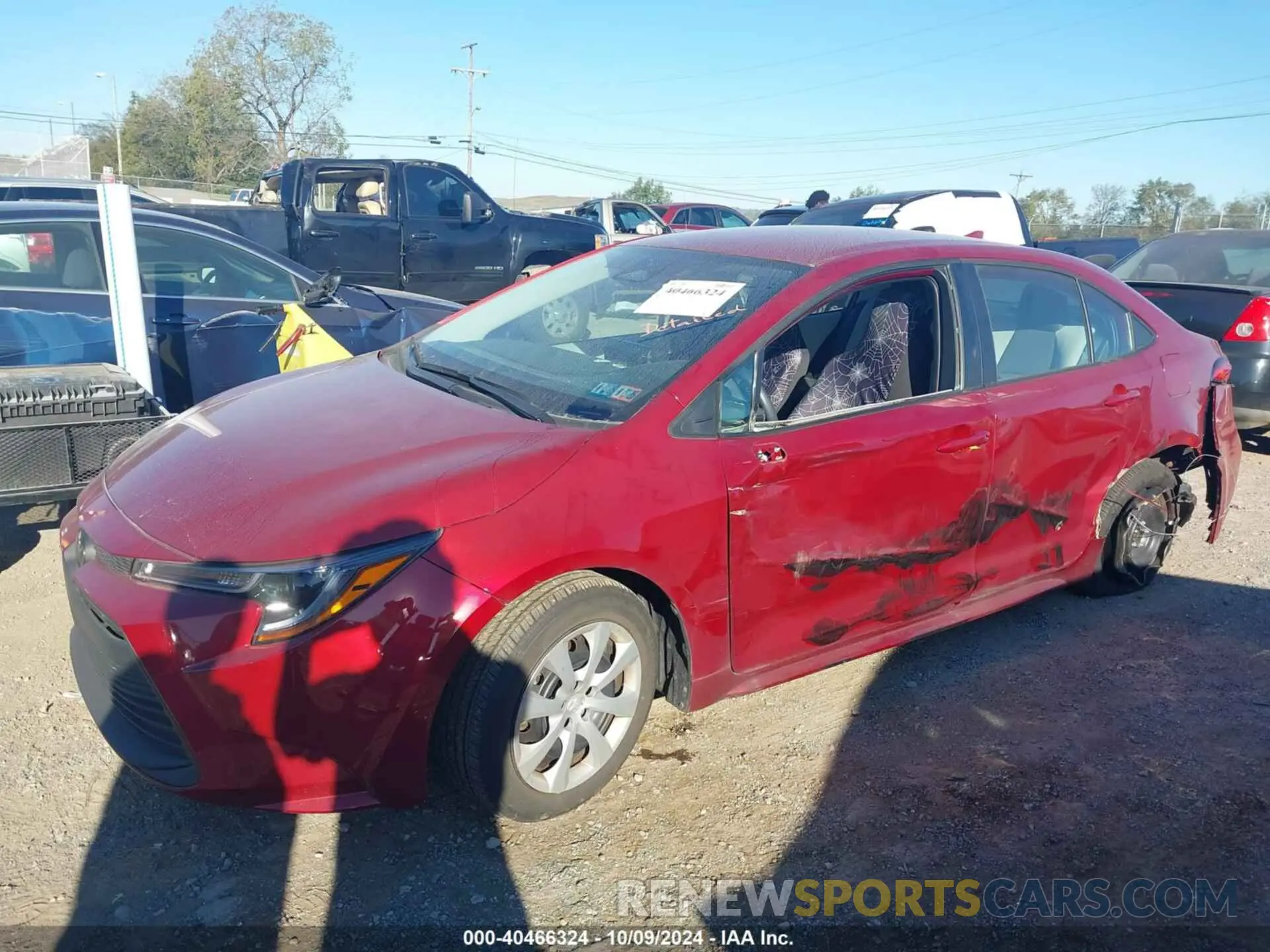 2 Photograph of a damaged car 5YFB4MDE6PP053022 TOYOTA COROLLA 2023