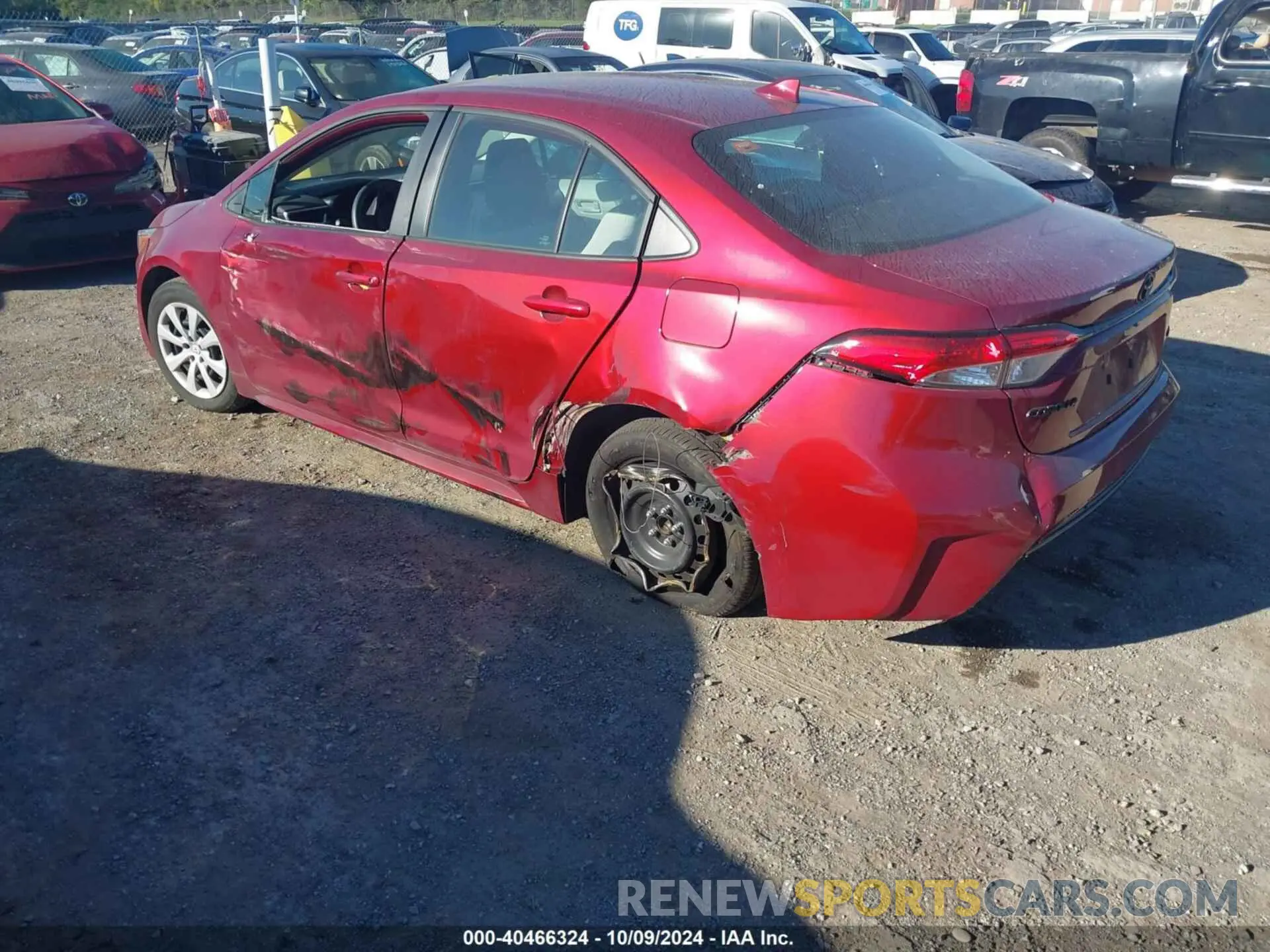3 Photograph of a damaged car 5YFB4MDE6PP053022 TOYOTA COROLLA 2023