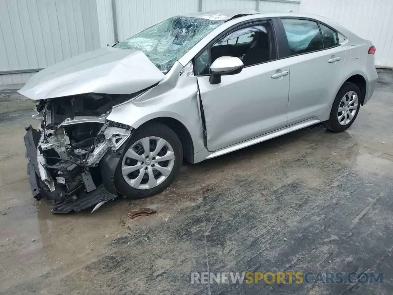 1 Photograph of a damaged car 5YFB4MDE6PP053375 TOYOTA COROLLA 2023