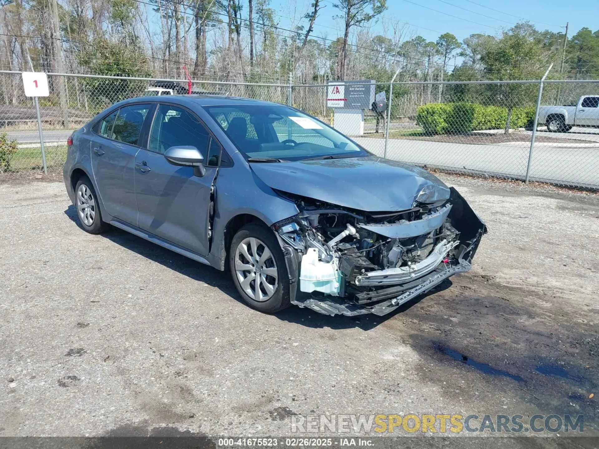 1 Photograph of a damaged car 5YFB4MDE6PP063890 TOYOTA COROLLA 2023