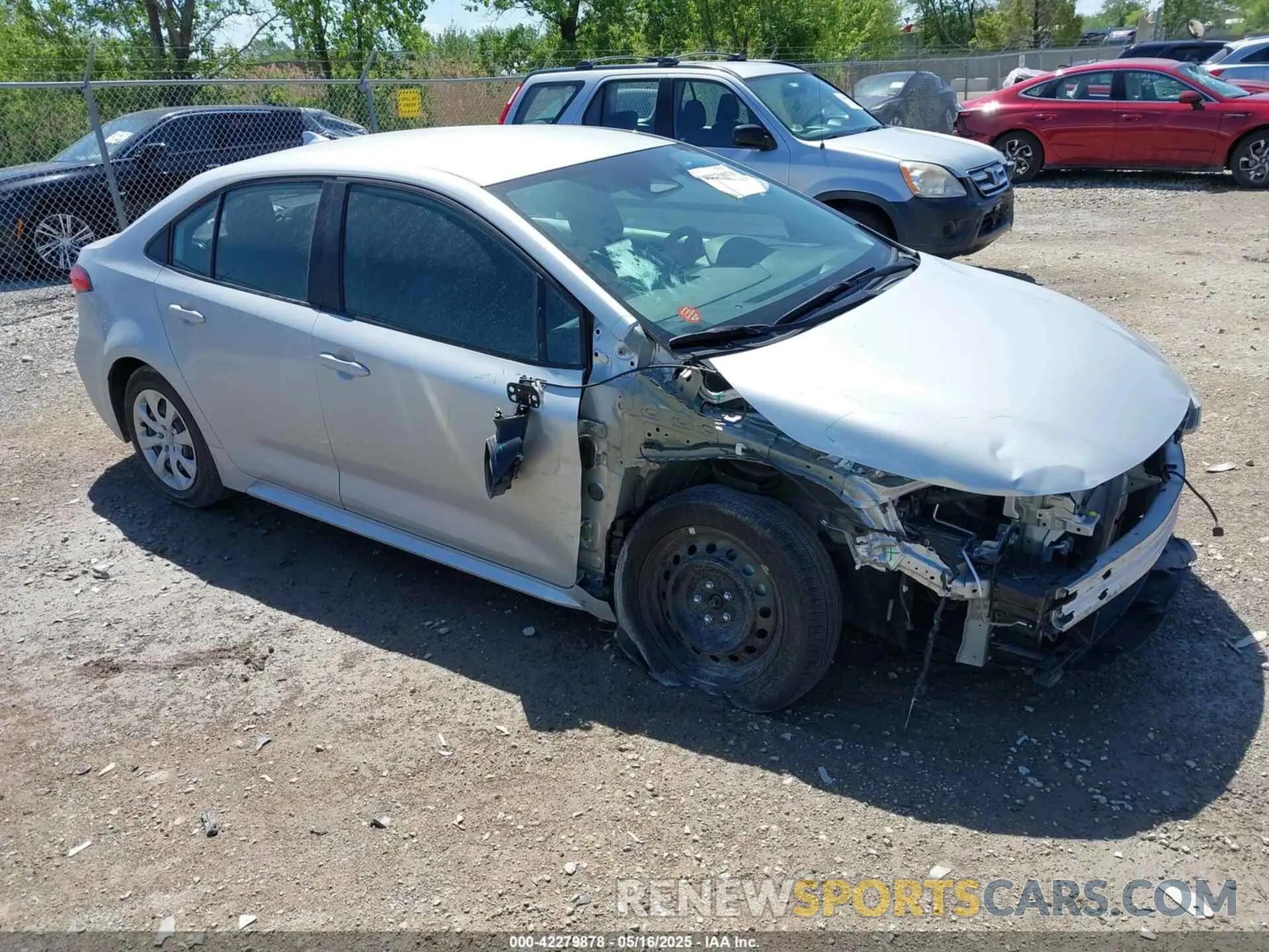 1 Photograph of a damaged car 5YFB4MDE6PP064750 TOYOTA COROLLA 2023