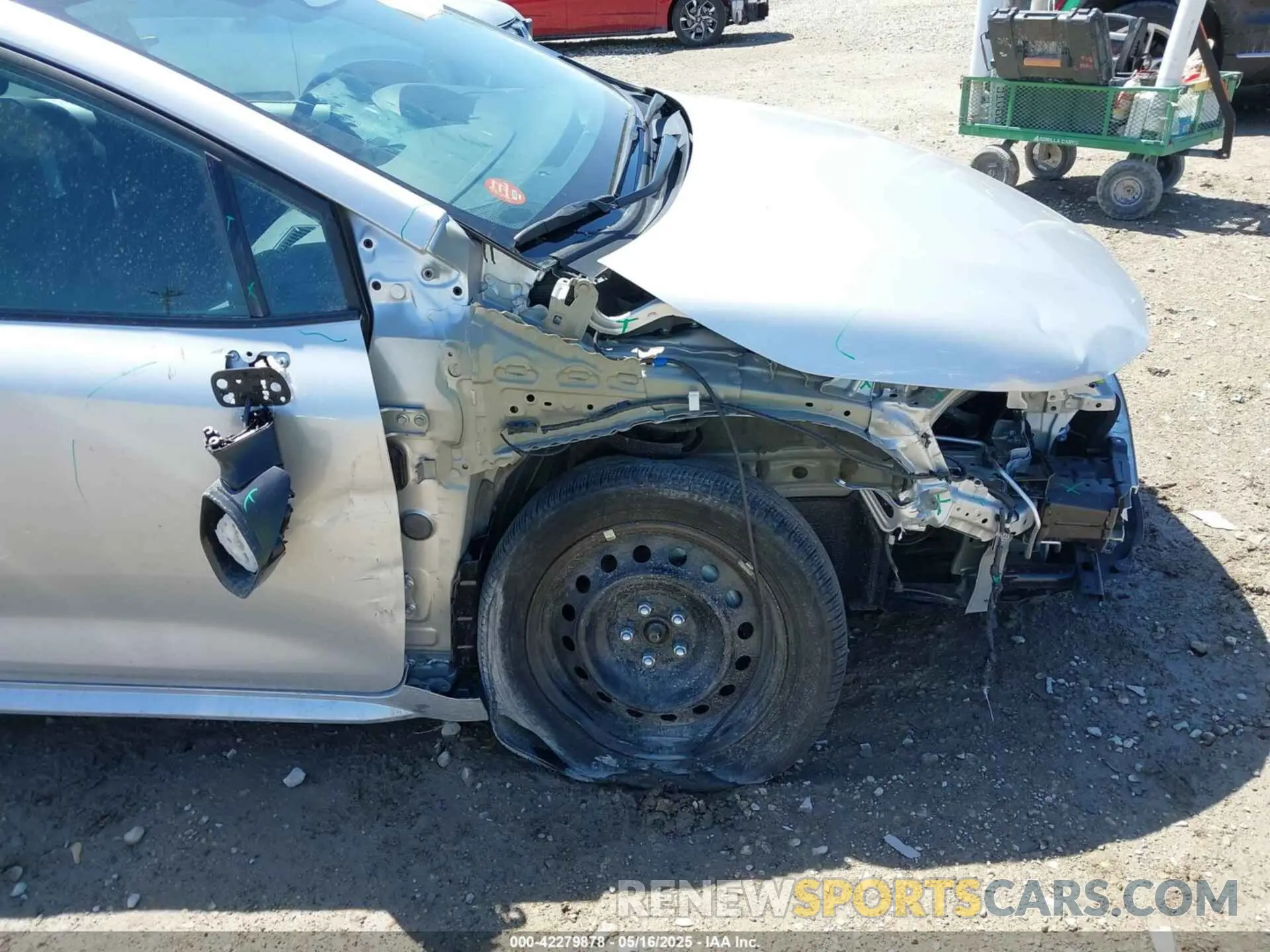 6 Photograph of a damaged car 5YFB4MDE6PP064750 TOYOTA COROLLA 2023