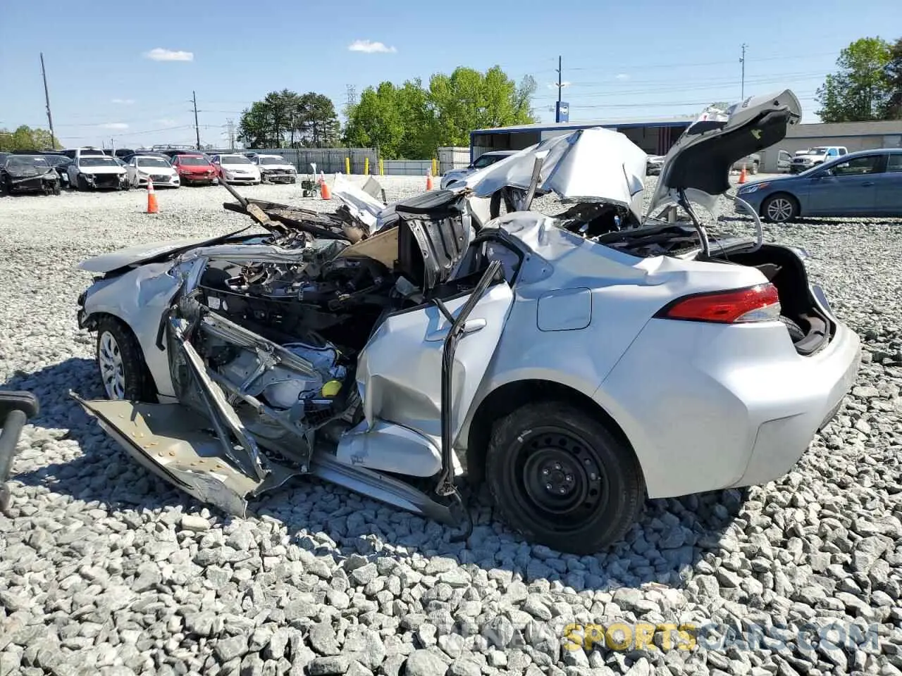 2 Photograph of a damaged car 5YFB4MDE6PP066496 TOYOTA COROLLA 2023