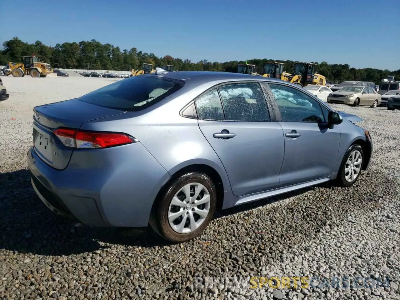 3 Photograph of a damaged car 5YFB4MDE6PP073691 TOYOTA COROLLA 2023