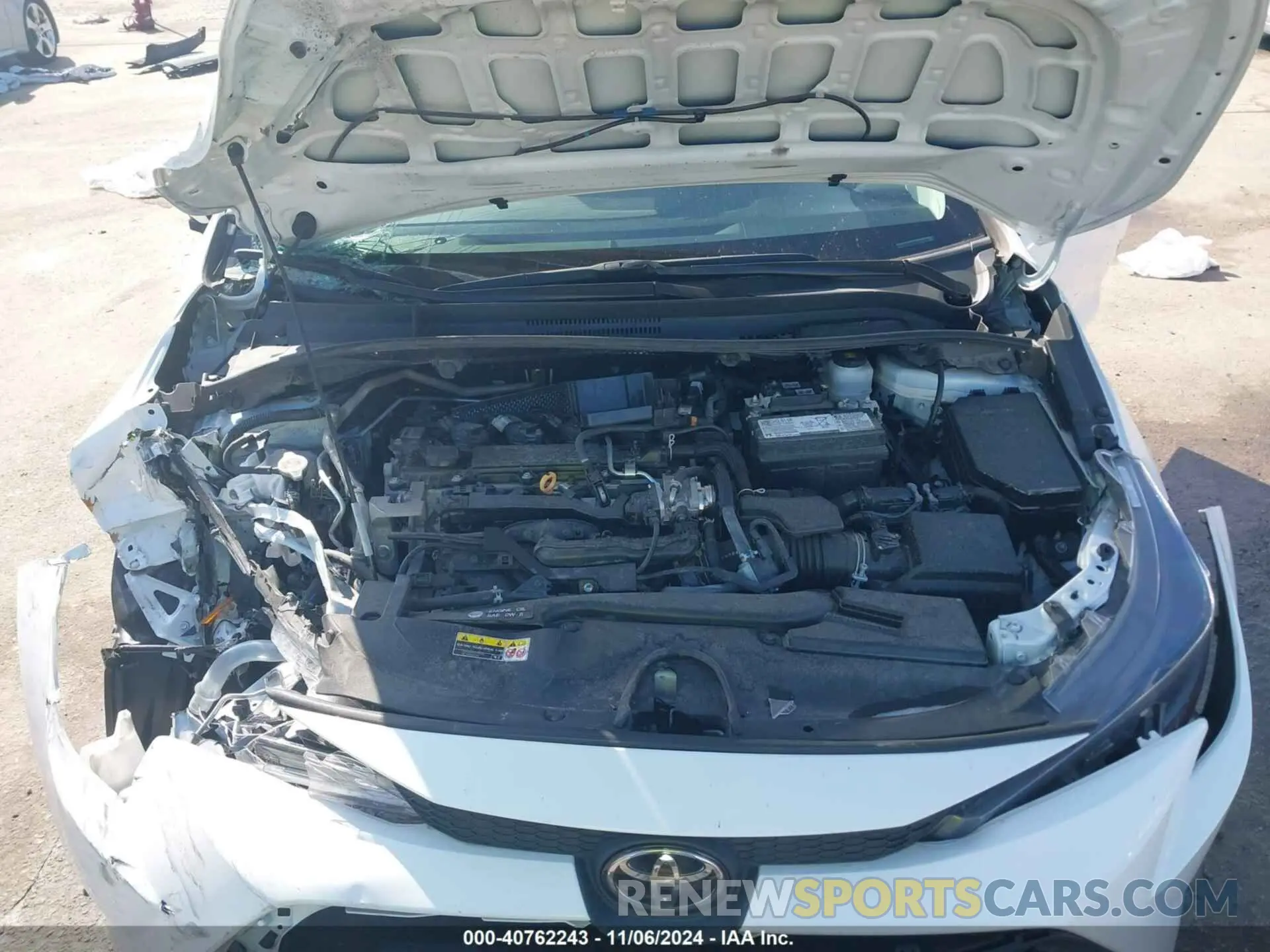 10 Photograph of a damaged car 5YFB4MDE6PP076087 TOYOTA COROLLA 2023