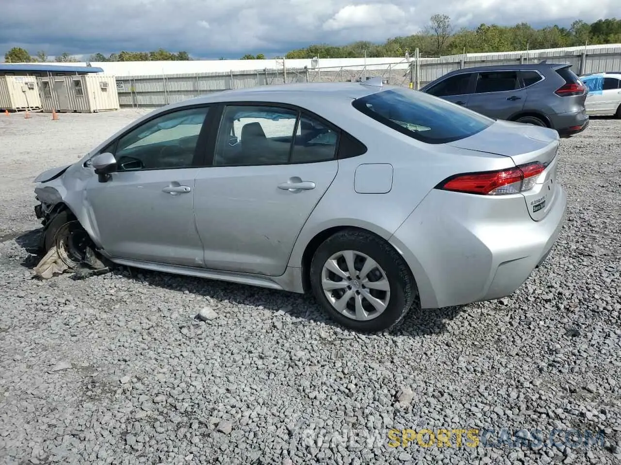 2 Photograph of a damaged car 5YFB4MDE6PP078373 TOYOTA COROLLA 2023