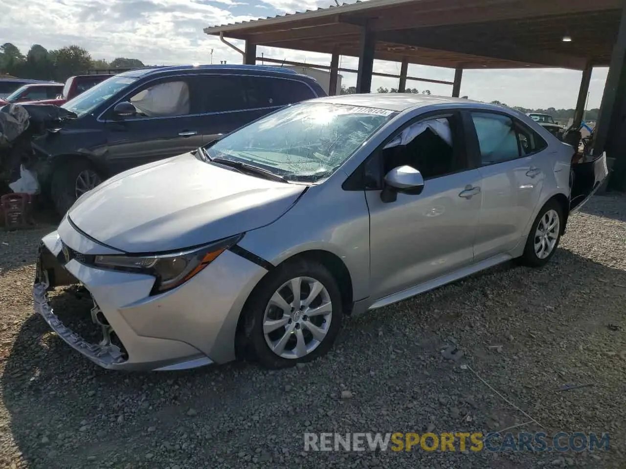 1 Photograph of a damaged car 5YFB4MDE6PP079670 TOYOTA COROLLA 2023