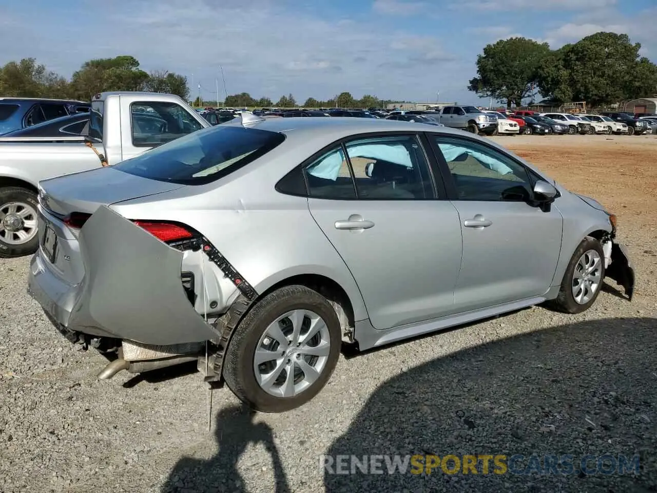 3 Photograph of a damaged car 5YFB4MDE6PP079670 TOYOTA COROLLA 2023