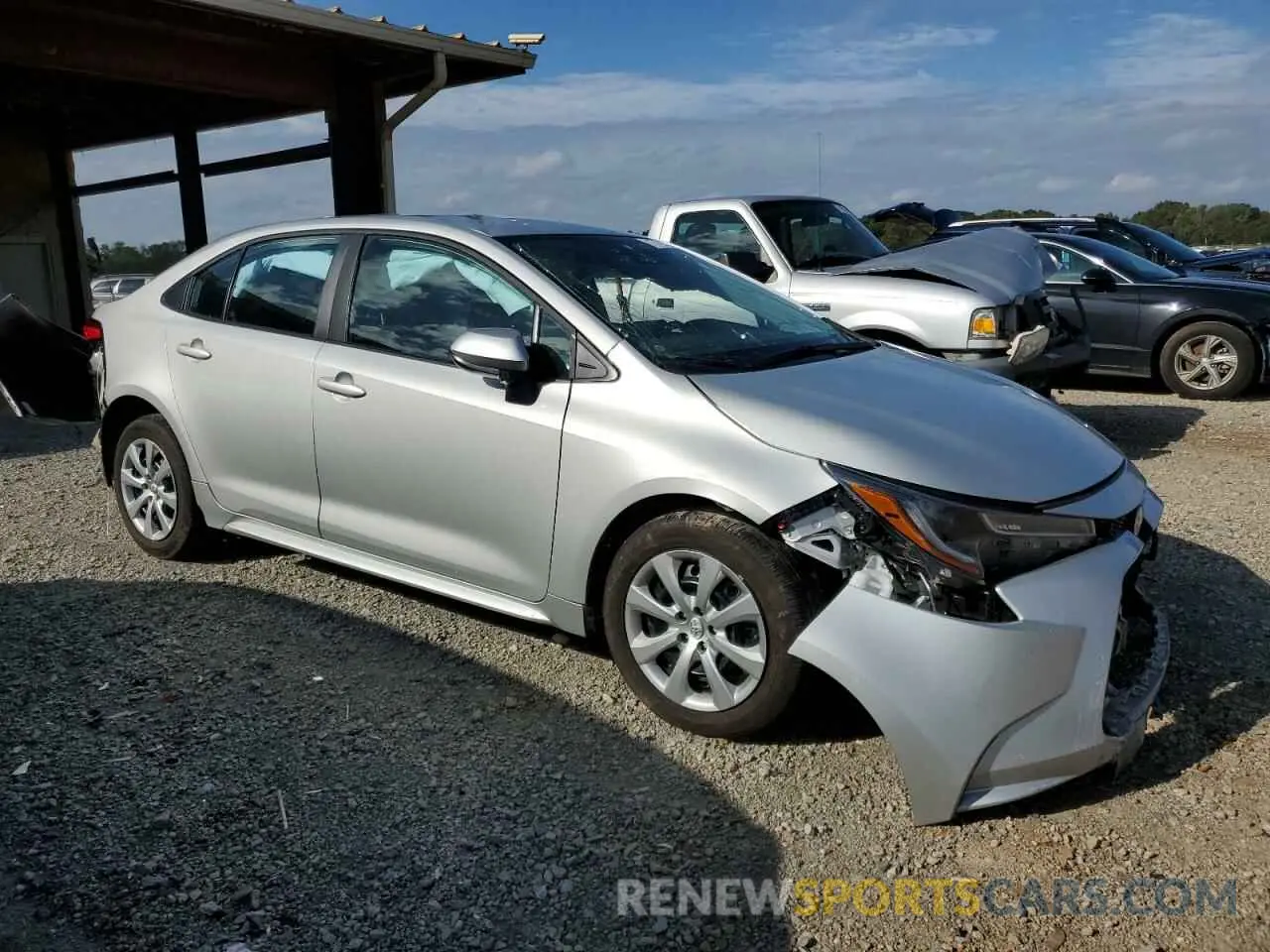 4 Photograph of a damaged car 5YFB4MDE6PP079670 TOYOTA COROLLA 2023