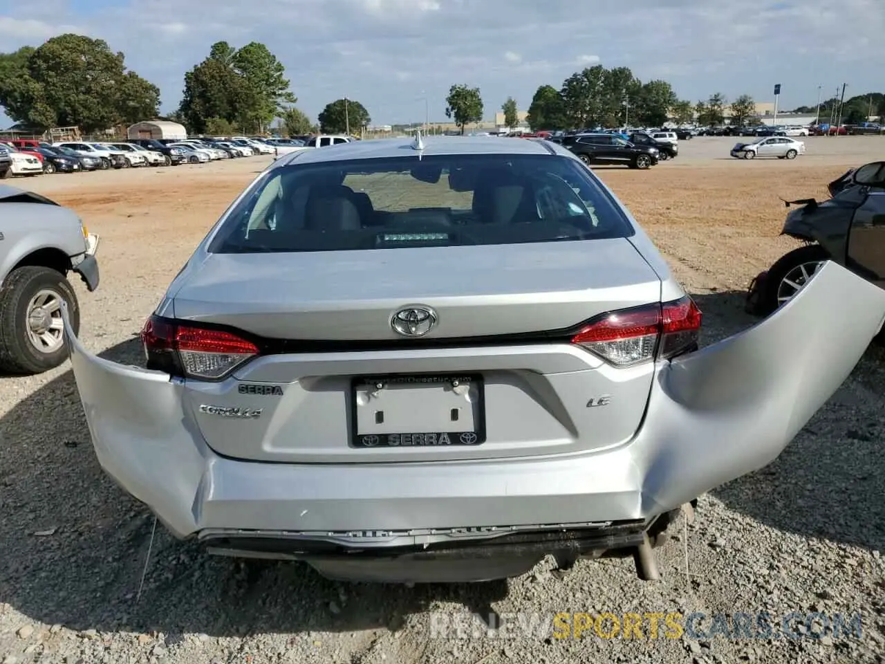 6 Photograph of a damaged car 5YFB4MDE6PP079670 TOYOTA COROLLA 2023