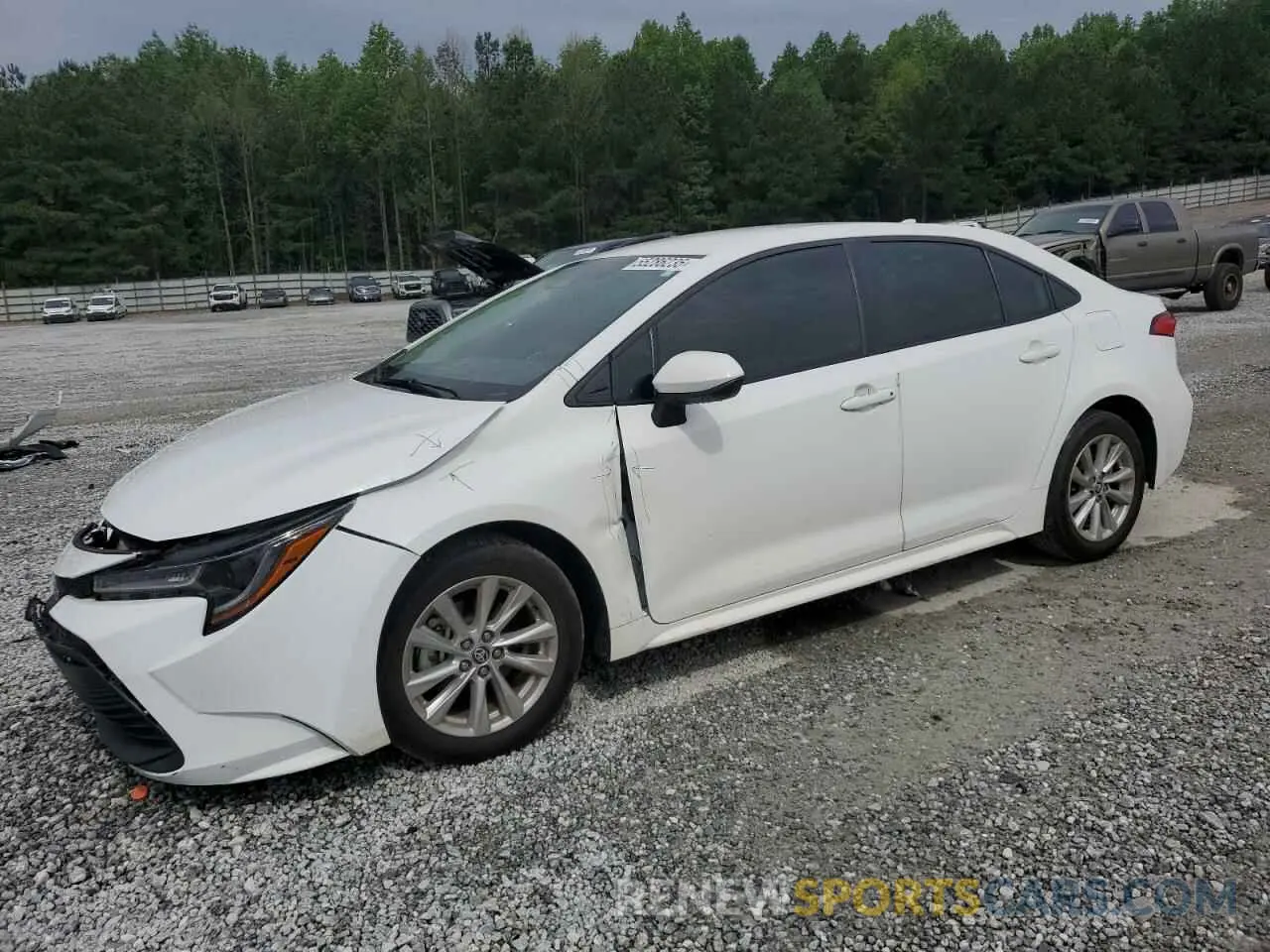 1 Photograph of a damaged car 5YFB4MDE7PP009224 TOYOTA COROLLA 2023