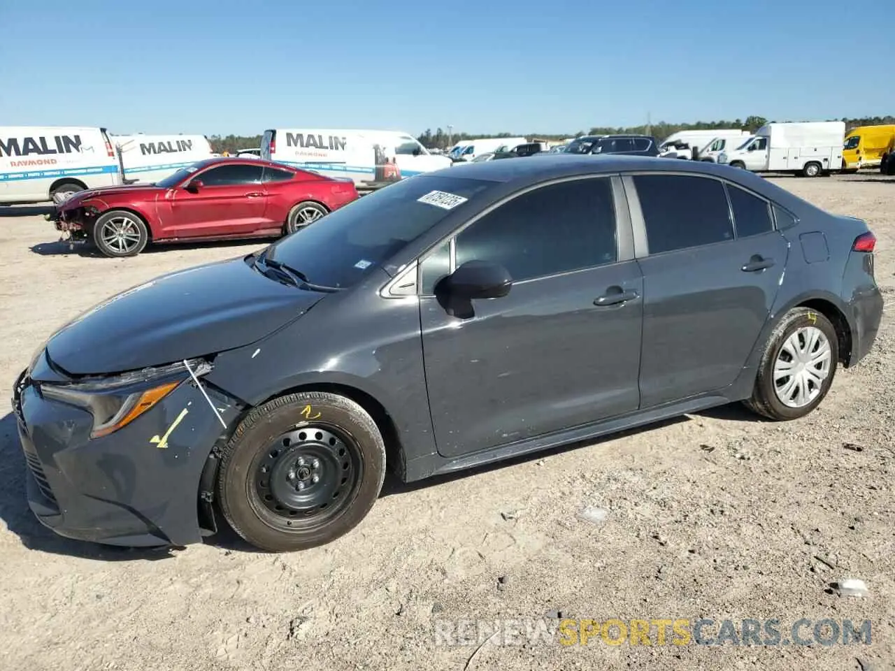 1 Photograph of a damaged car 5YFB4MDE7PP009952 TOYOTA COROLLA 2023