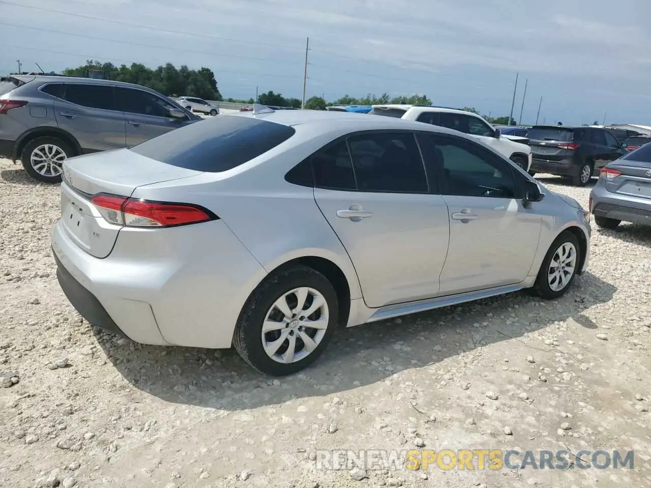 3 Photograph of a damaged car 5YFB4MDE7PP013855 TOYOTA COROLLA 2023
