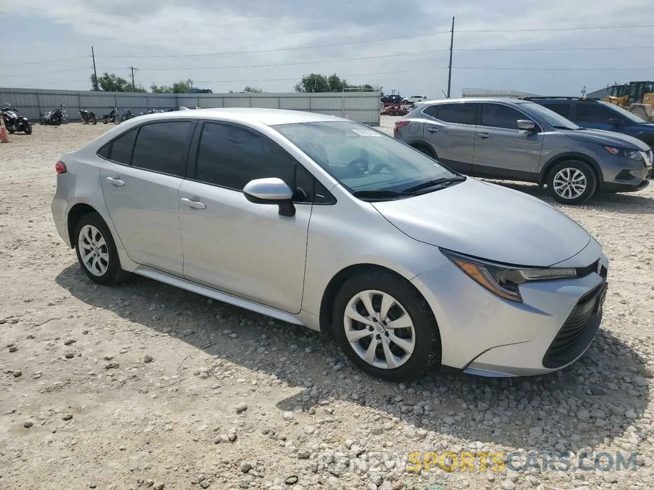 4 Photograph of a damaged car 5YFB4MDE7PP013855 TOYOTA COROLLA 2023