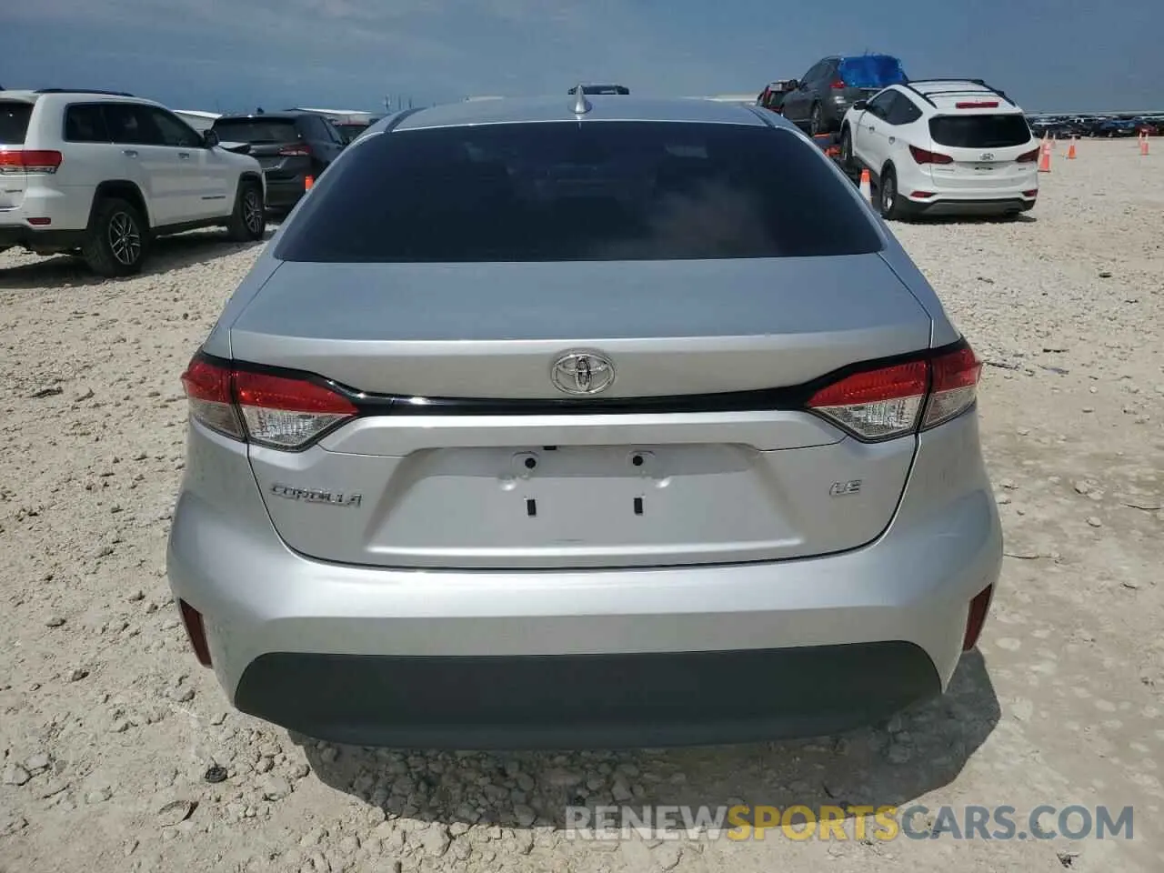 6 Photograph of a damaged car 5YFB4MDE7PP013855 TOYOTA COROLLA 2023