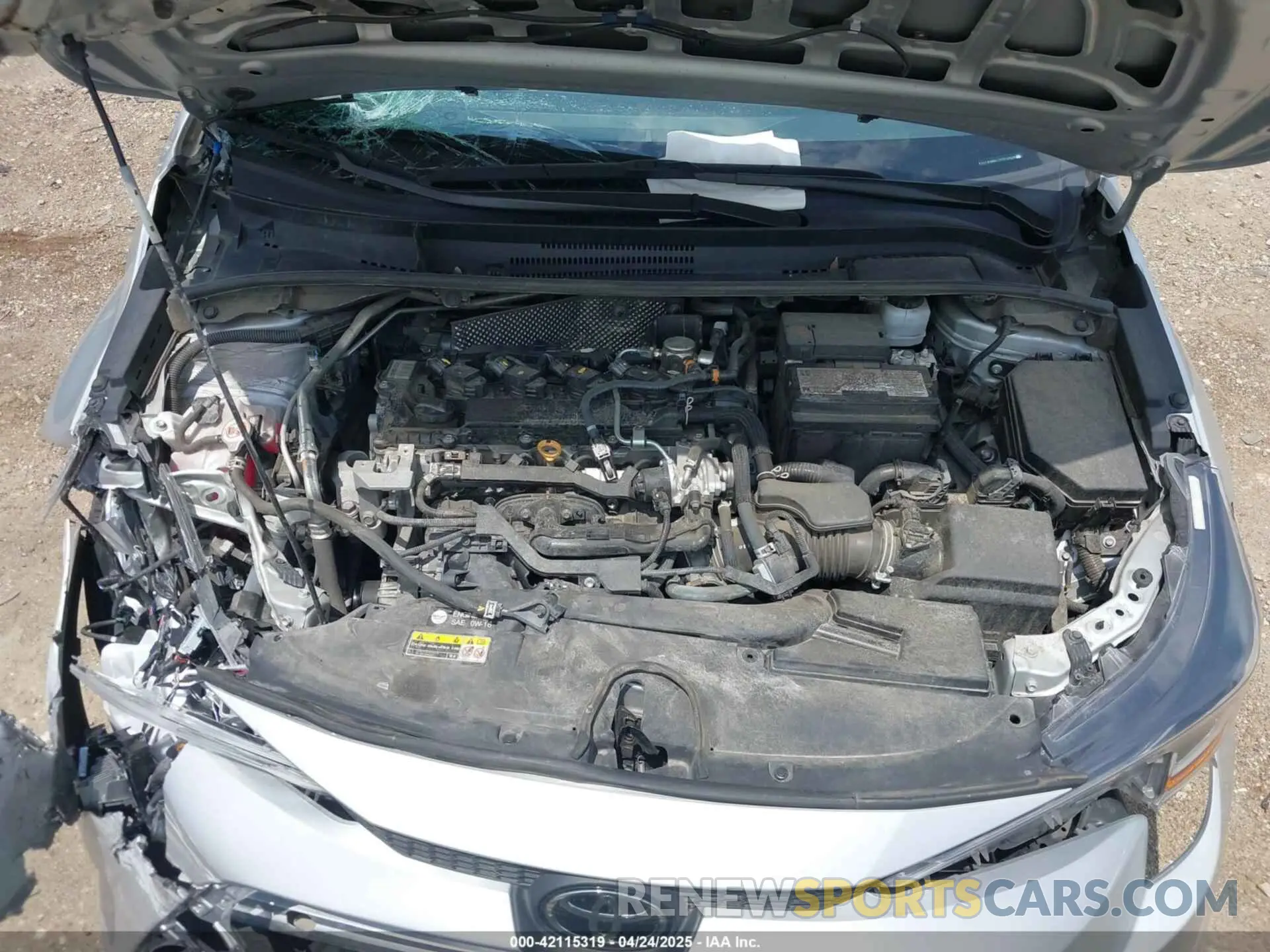 10 Photograph of a damaged car 5YFB4MDE7PP015928 TOYOTA COROLLA 2023