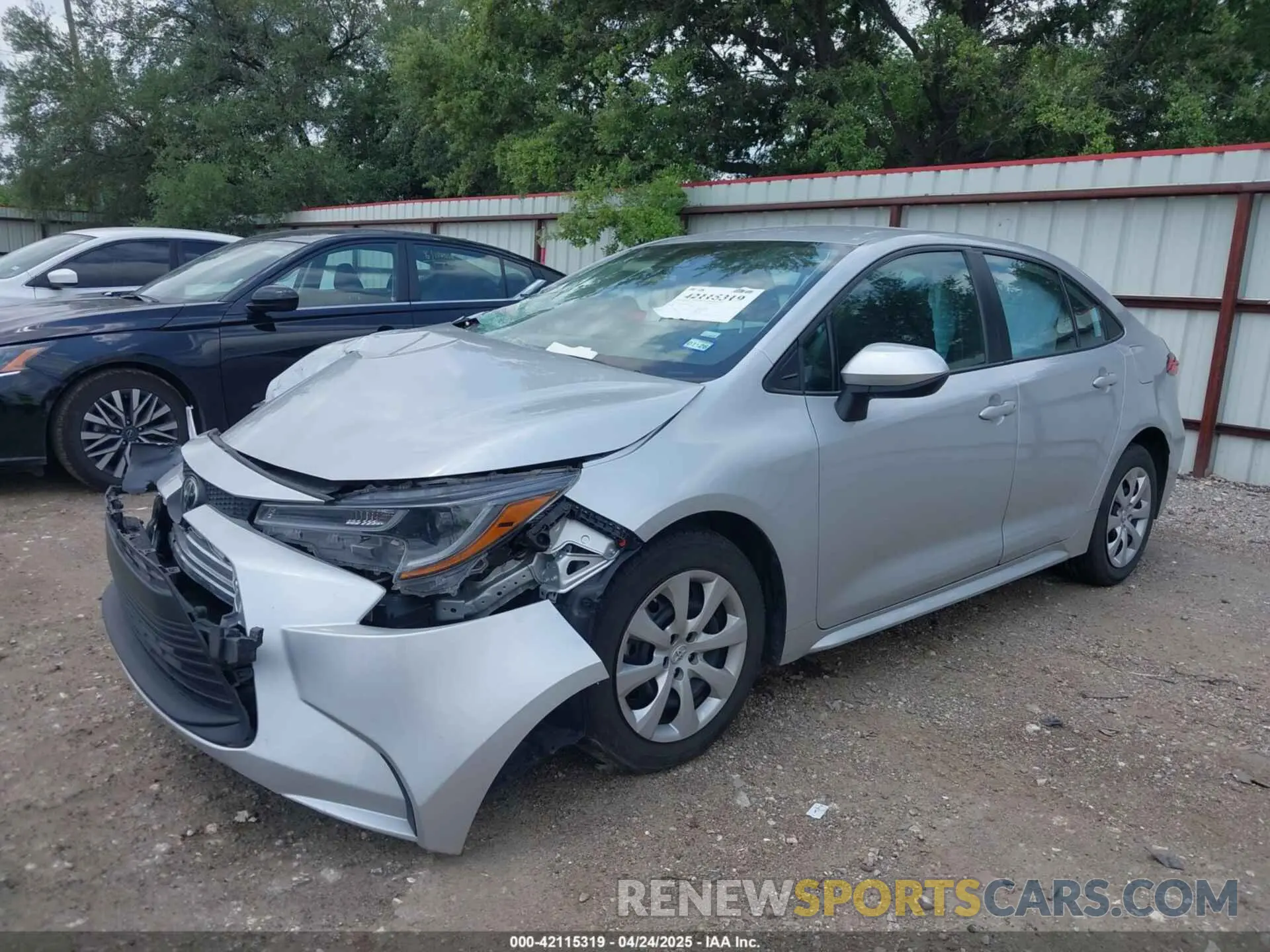 2 Photograph of a damaged car 5YFB4MDE7PP015928 TOYOTA COROLLA 2023