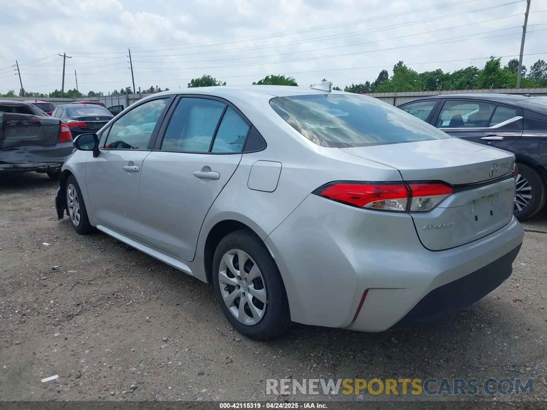 3 Photograph of a damaged car 5YFB4MDE7PP015928 TOYOTA COROLLA 2023
