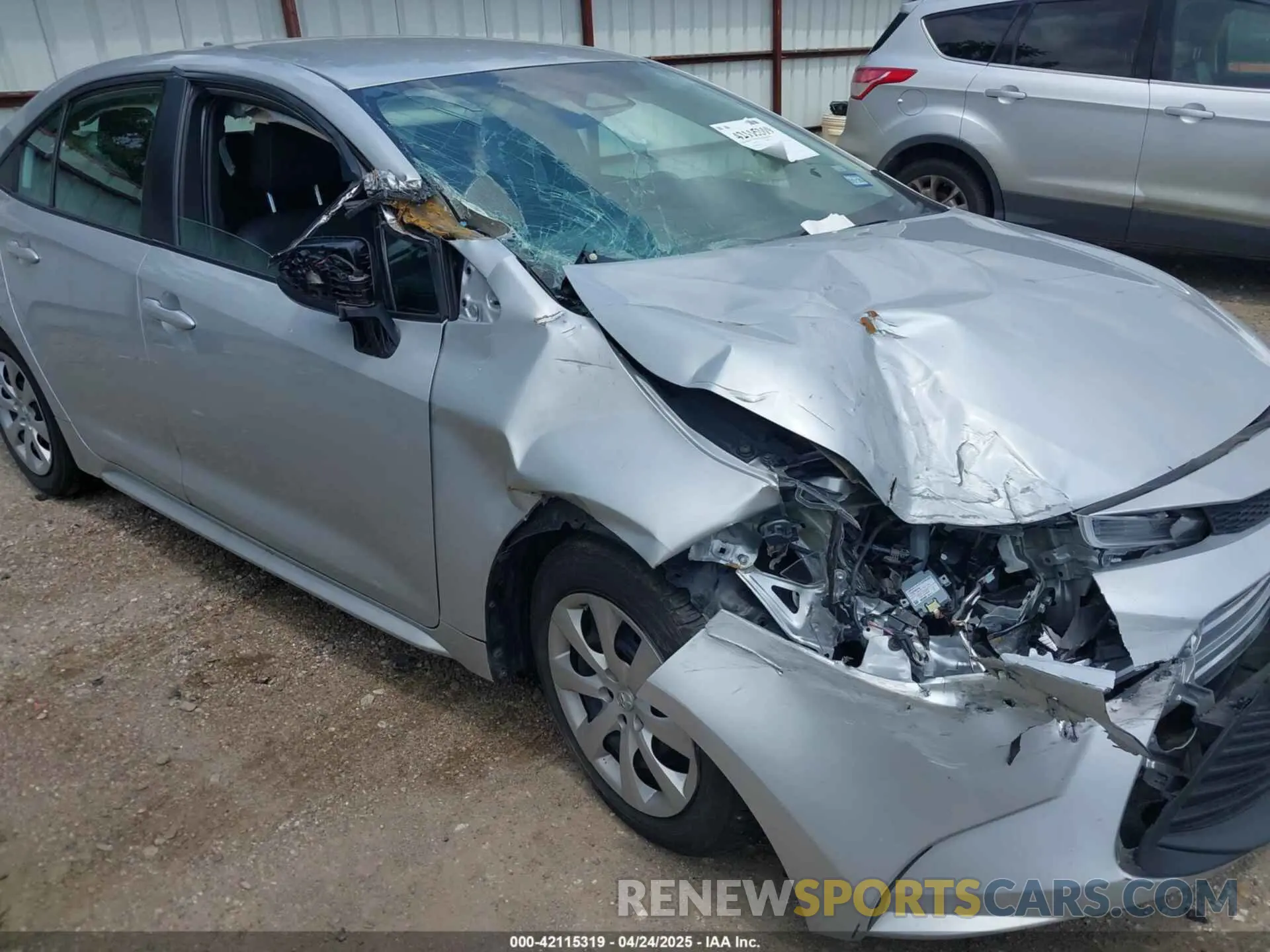 6 Photograph of a damaged car 5YFB4MDE7PP015928 TOYOTA COROLLA 2023