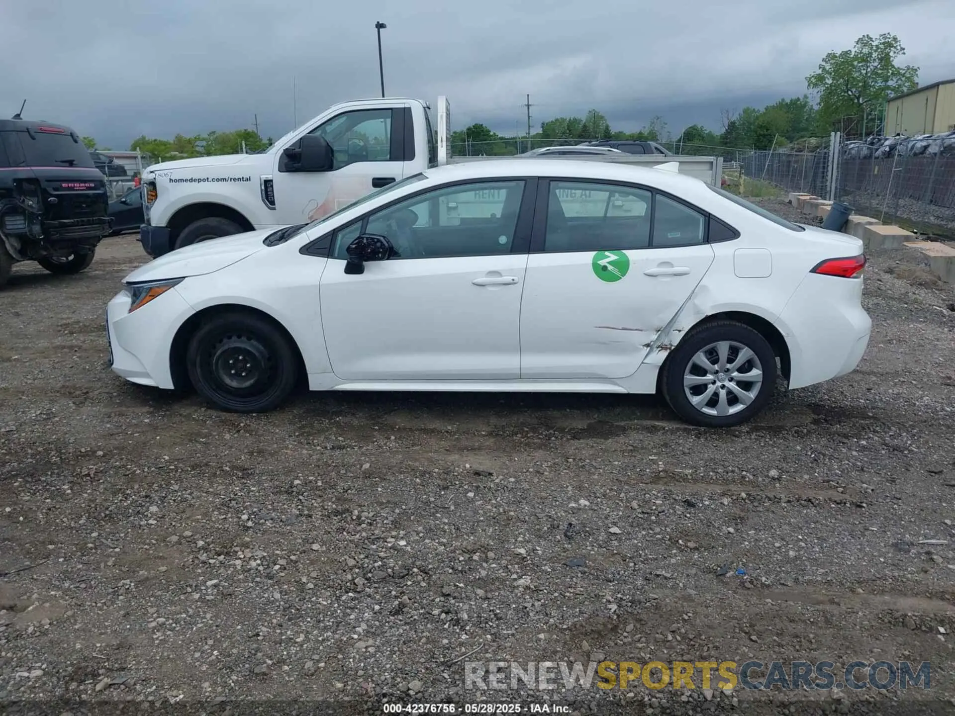 14 Photograph of a damaged car 5YFB4MDE7PP019087 TOYOTA COROLLA 2023
