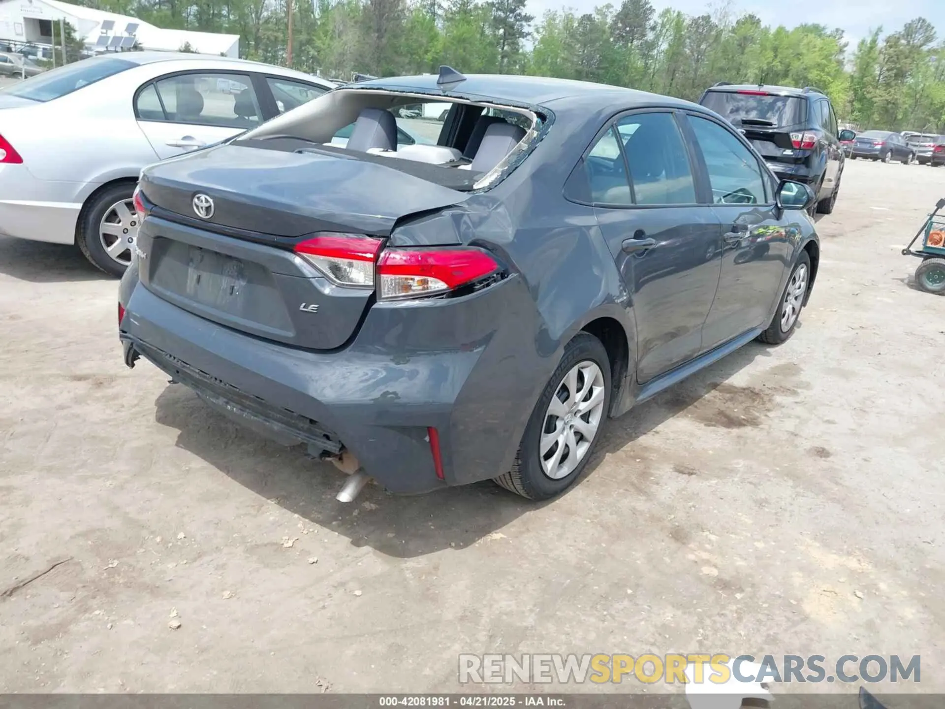 4 Photograph of a damaged car 5YFB4MDE7PP024872 TOYOTA COROLLA 2023