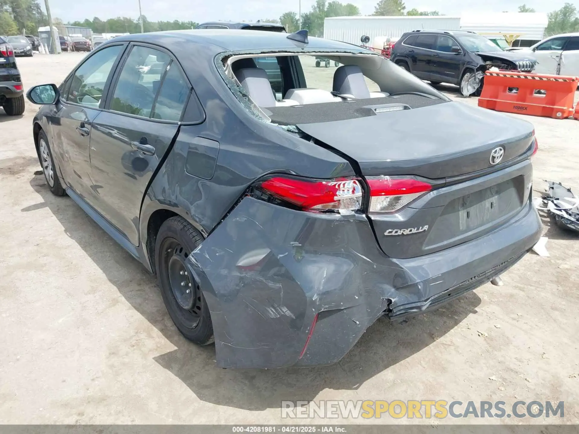 6 Photograph of a damaged car 5YFB4MDE7PP024872 TOYOTA COROLLA 2023