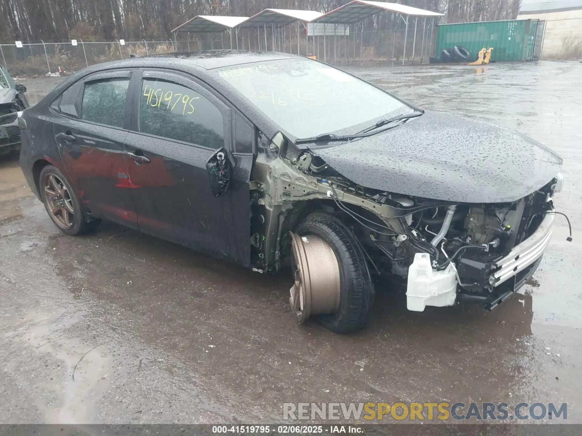 1 Photograph of a damaged car 5YFB4MDE7PP025083 TOYOTA COROLLA 2023