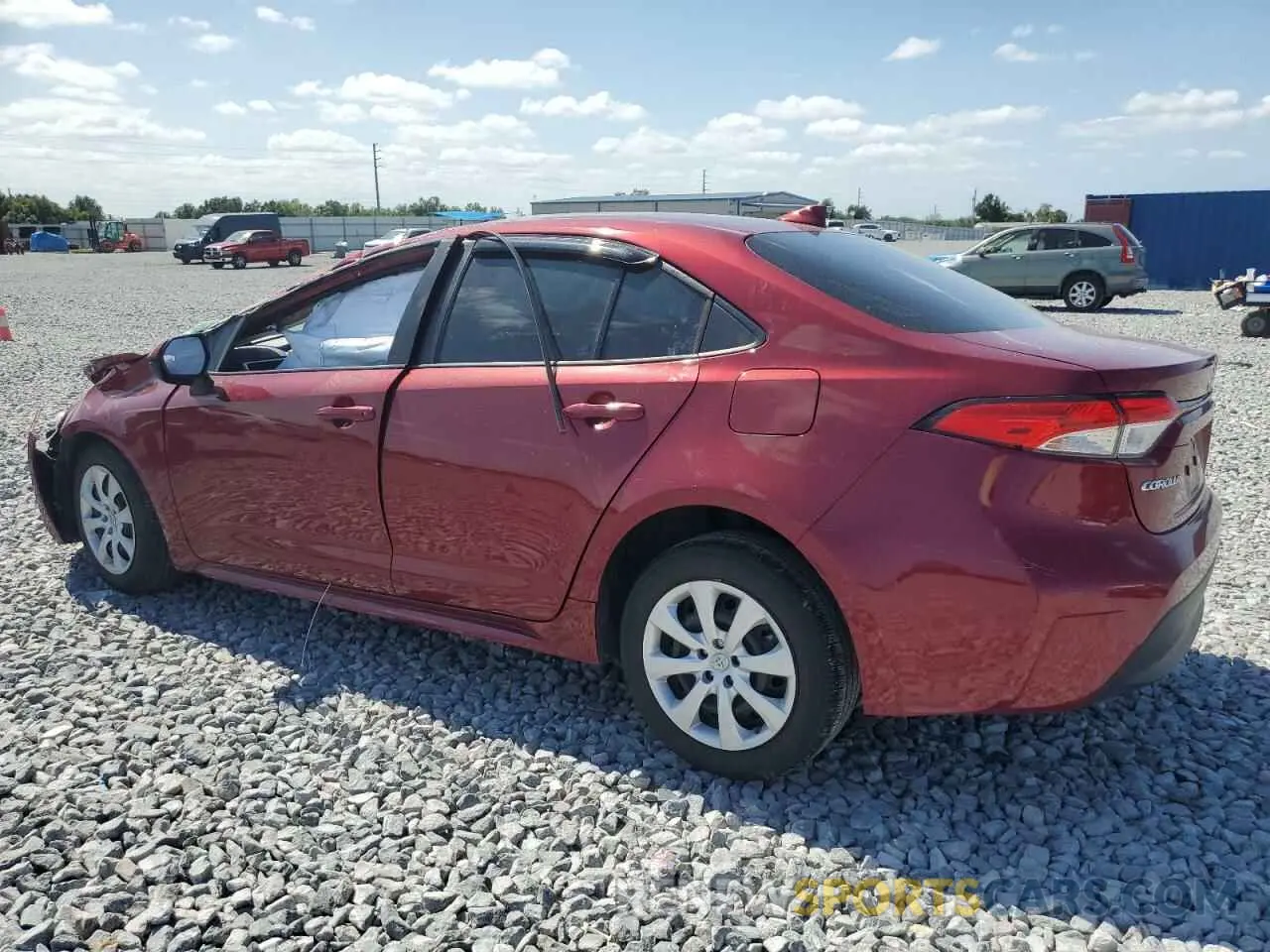 2 Photograph of a damaged car 5YFB4MDE7PP025861 TOYOTA COROLLA 2023