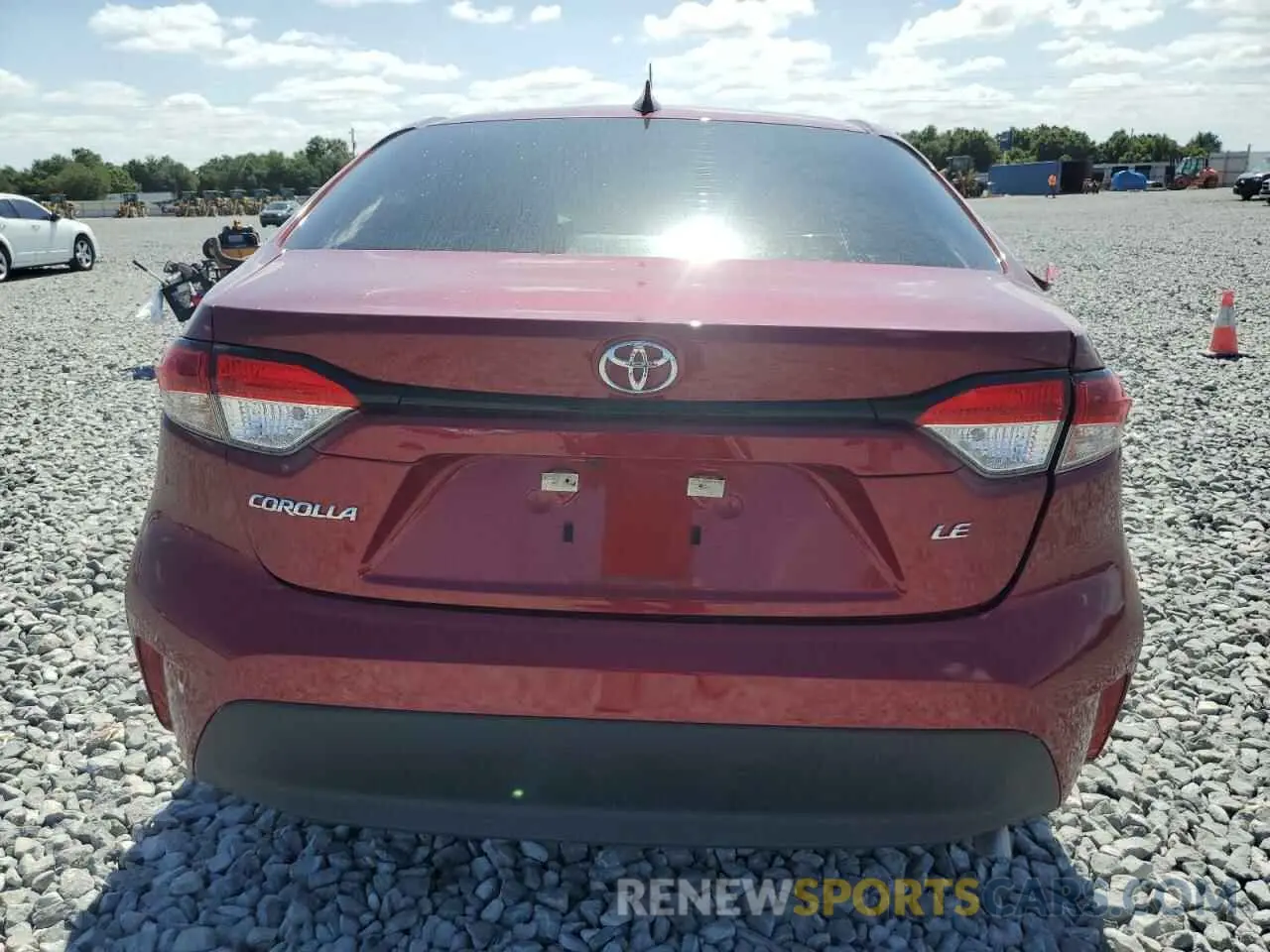 6 Photograph of a damaged car 5YFB4MDE7PP025861 TOYOTA COROLLA 2023