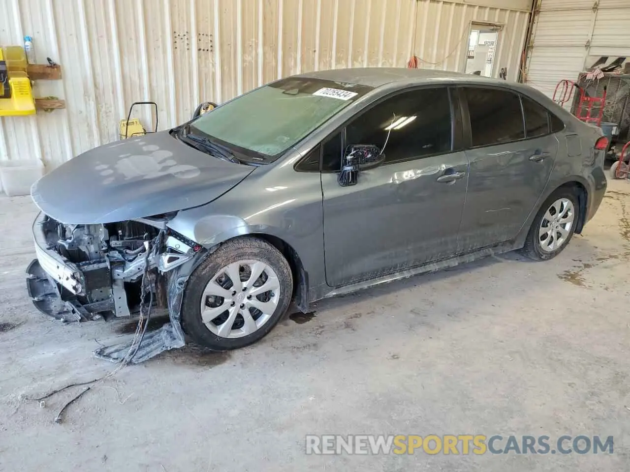 1 Photograph of a damaged car 5YFB4MDE7PP026993 TOYOTA COROLLA 2023