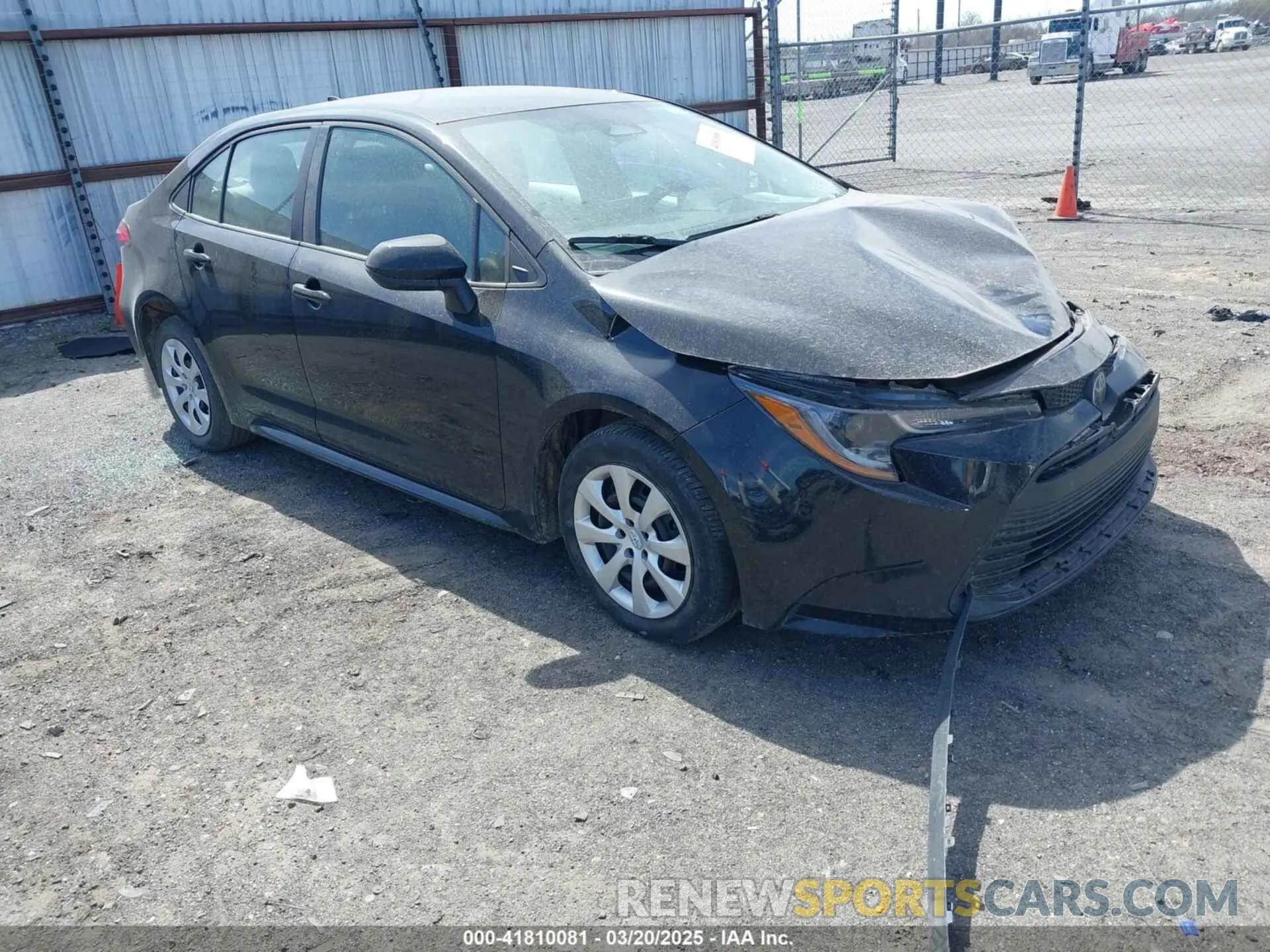 1 Photograph of a damaged car 5YFB4MDE7PP028548 TOYOTA COROLLA 2023