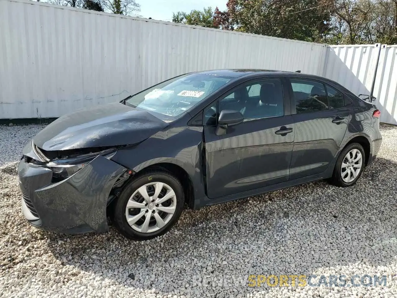 1 Photograph of a damaged car 5YFB4MDE7PP030722 TOYOTA COROLLA 2023