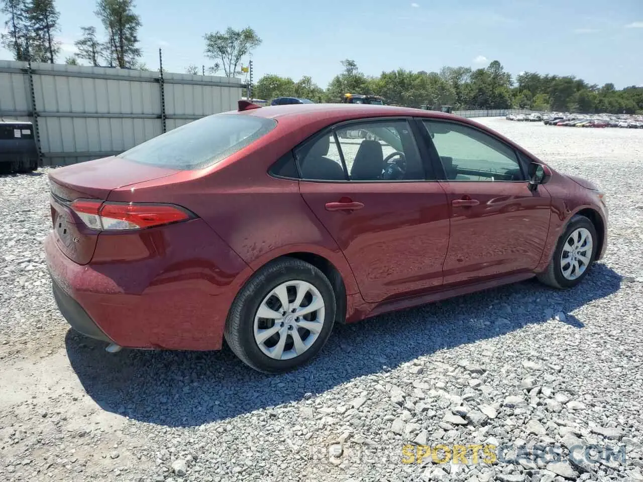 3 Photograph of a damaged car 5YFB4MDE7PP033359 TOYOTA COROLLA 2023