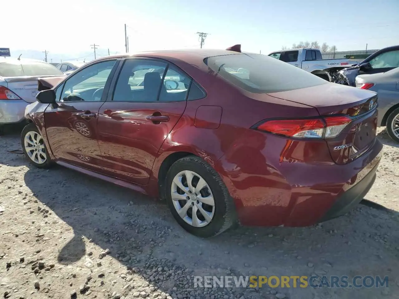 2 Photograph of a damaged car 5YFB4MDE7PP034124 TOYOTA COROLLA 2023
