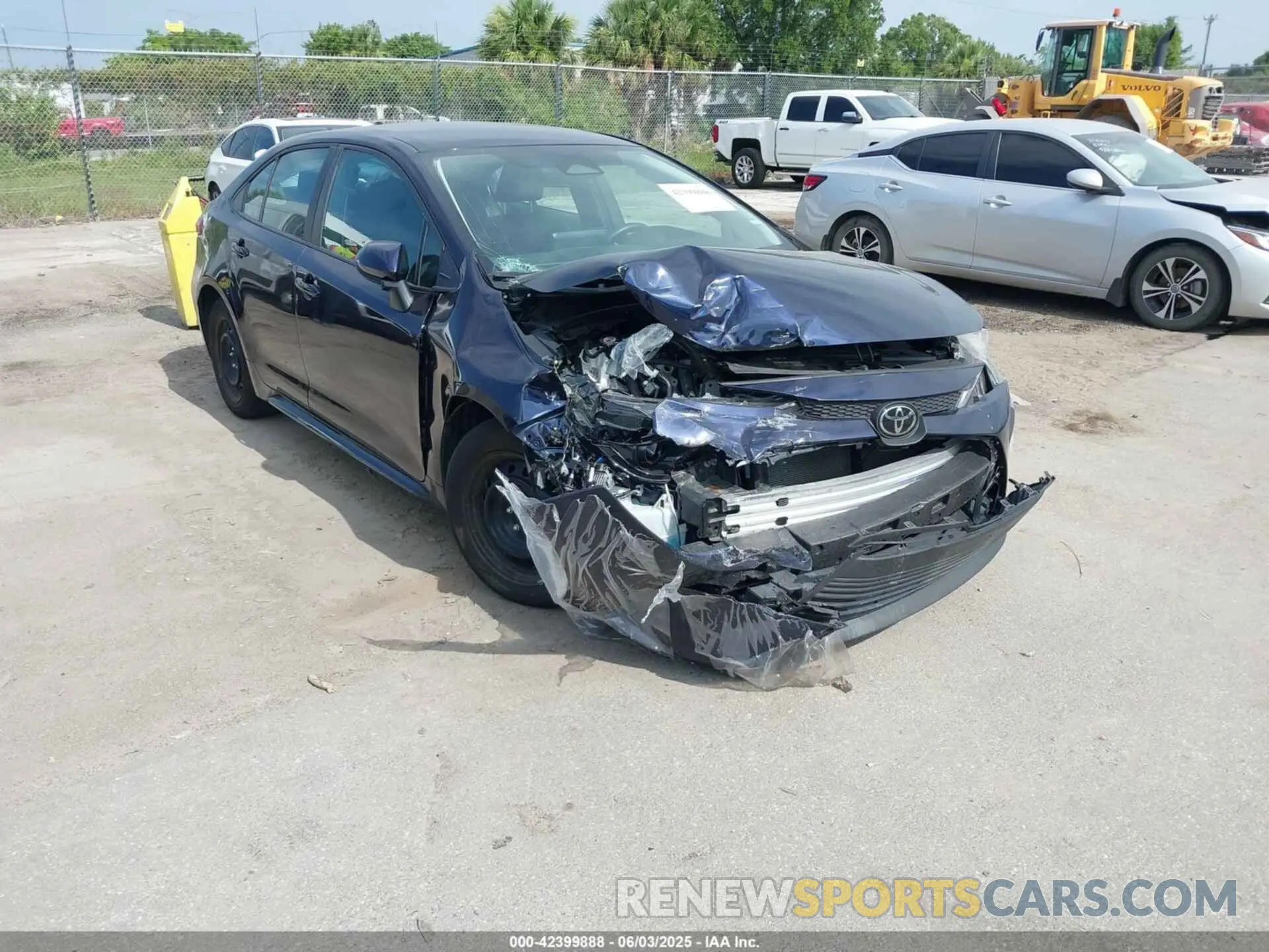1 Photograph of a damaged car 5YFB4MDE7PP046435 TOYOTA COROLLA 2023