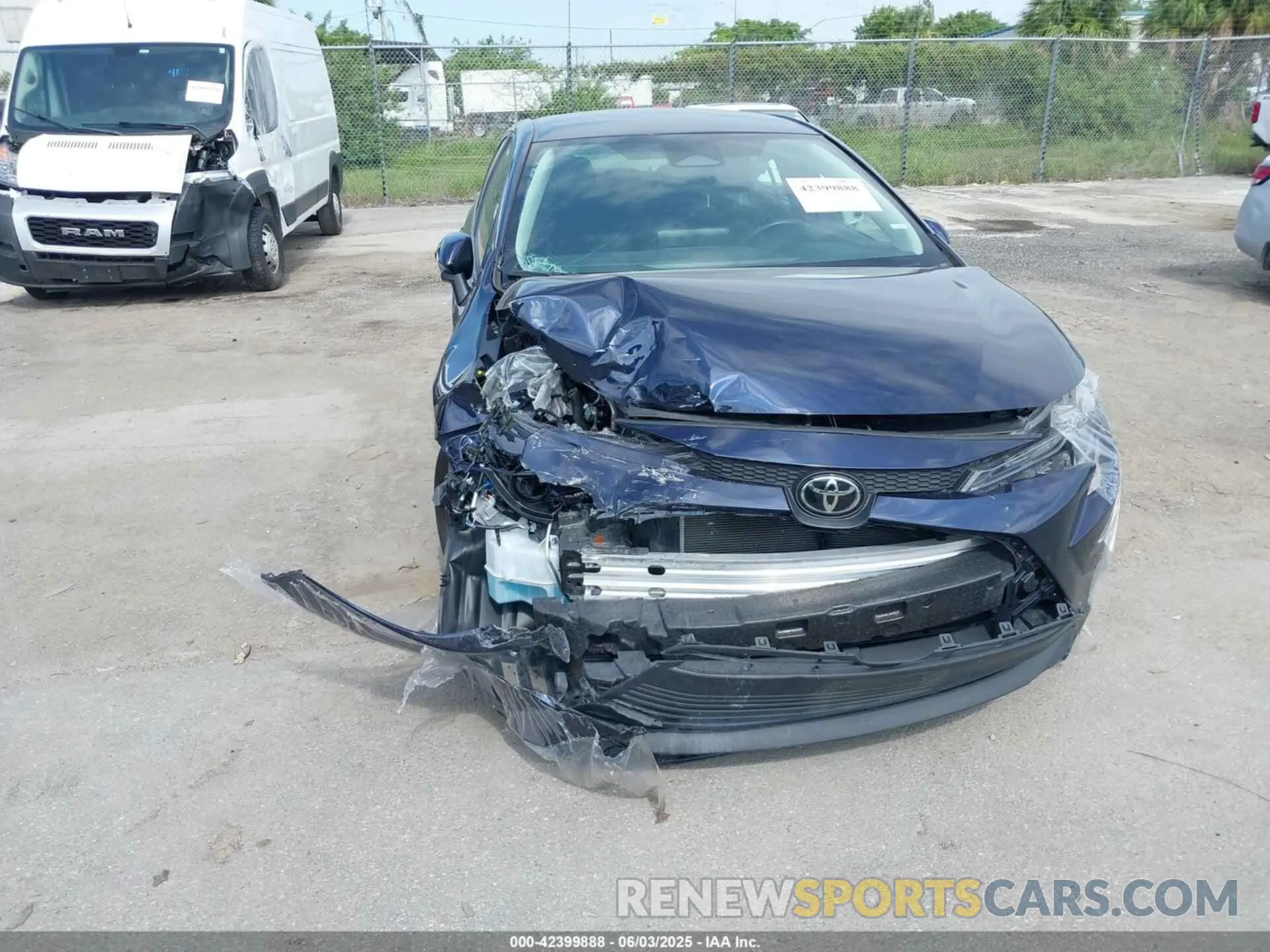 6 Photograph of a damaged car 5YFB4MDE7PP046435 TOYOTA COROLLA 2023