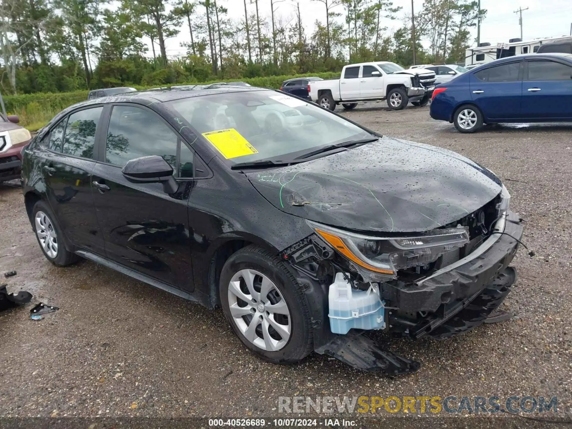 1 Photograph of a damaged car 5YFB4MDE7PP050114 TOYOTA COROLLA 2023