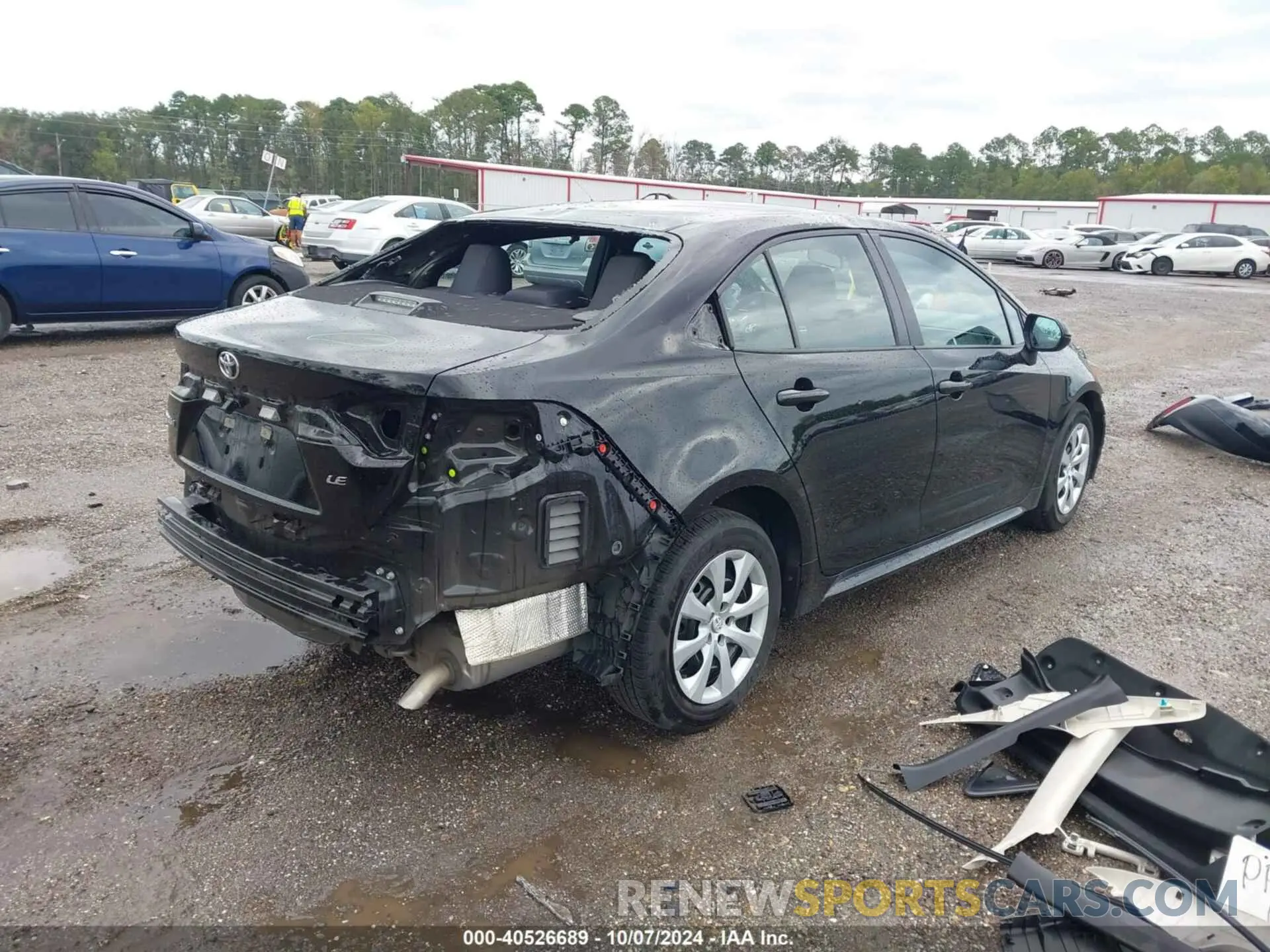 4 Photograph of a damaged car 5YFB4MDE7PP050114 TOYOTA COROLLA 2023