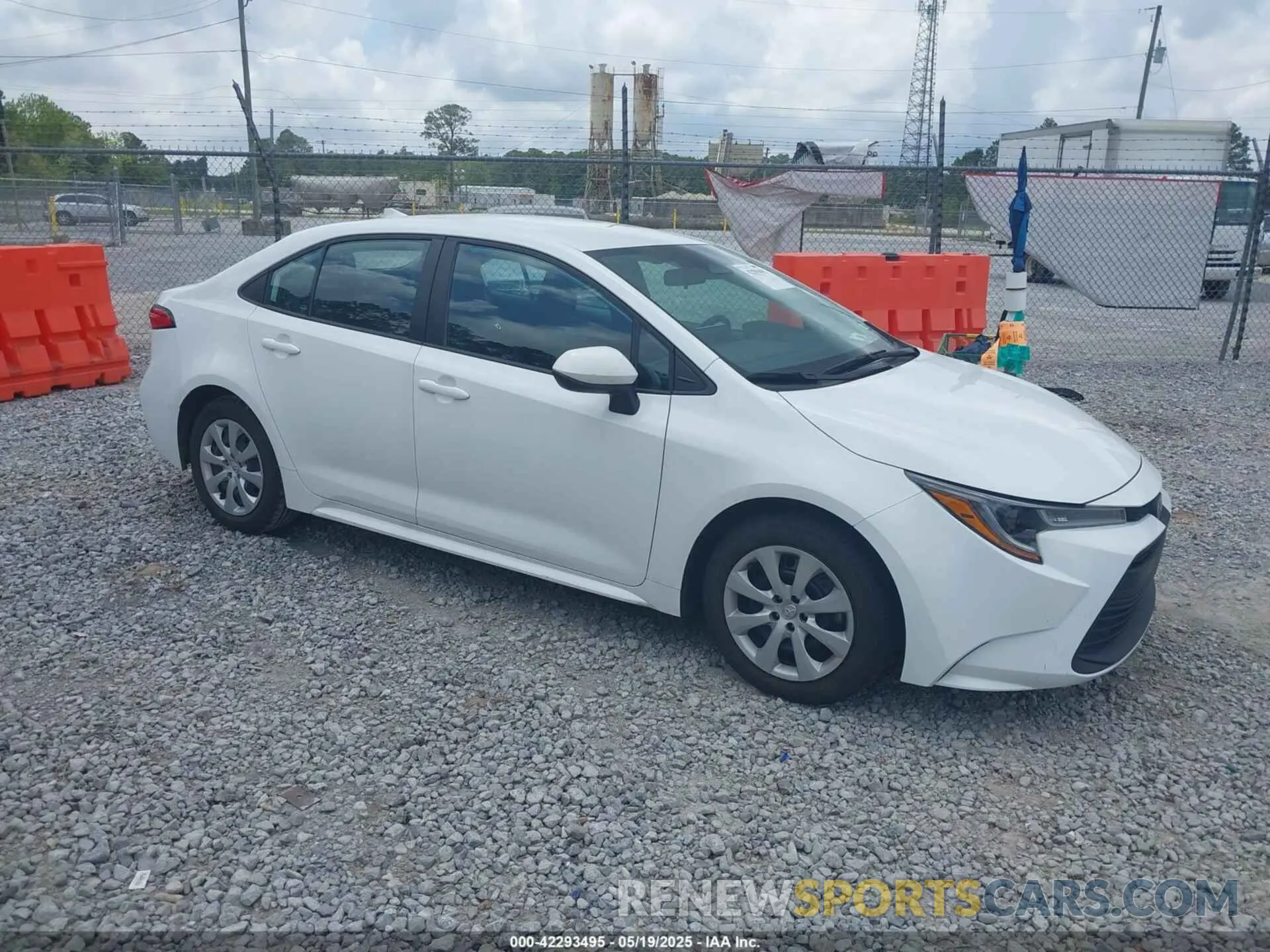 1 Photograph of a damaged car 5YFB4MDE7PP052798 TOYOTA COROLLA 2023