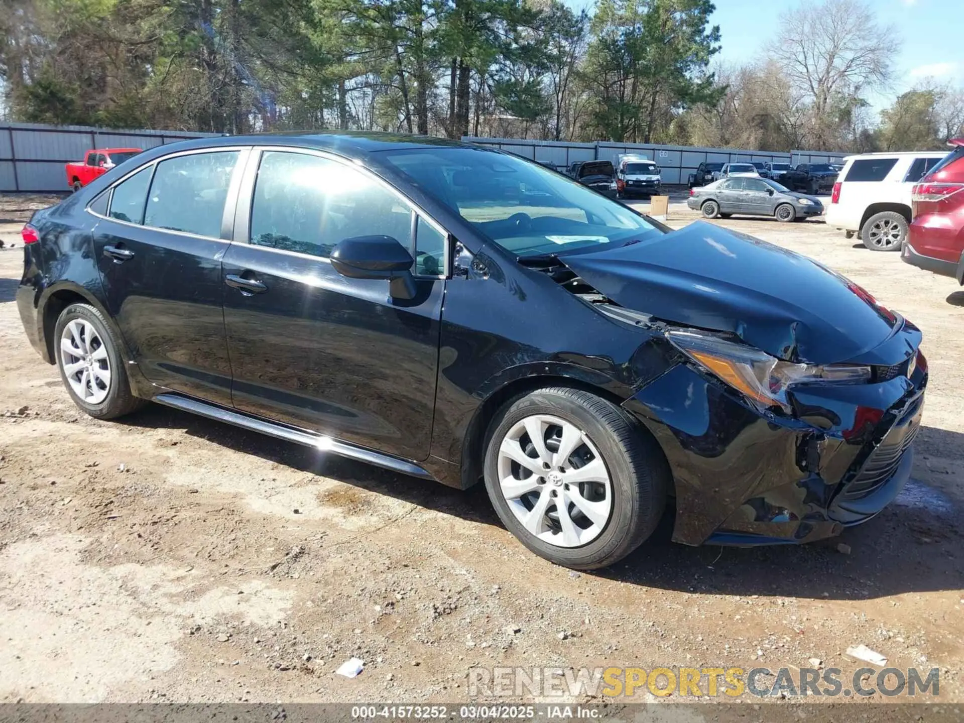 1 Photograph of a damaged car 5YFB4MDE7PP053269 TOYOTA COROLLA 2023