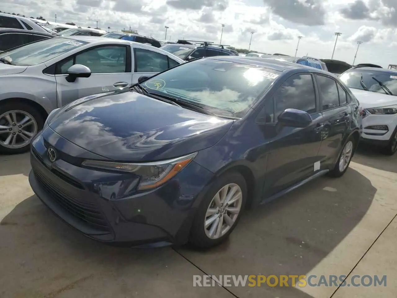 1 Photograph of a damaged car 5YFB4MDE7PP061629 TOYOTA COROLLA 2023