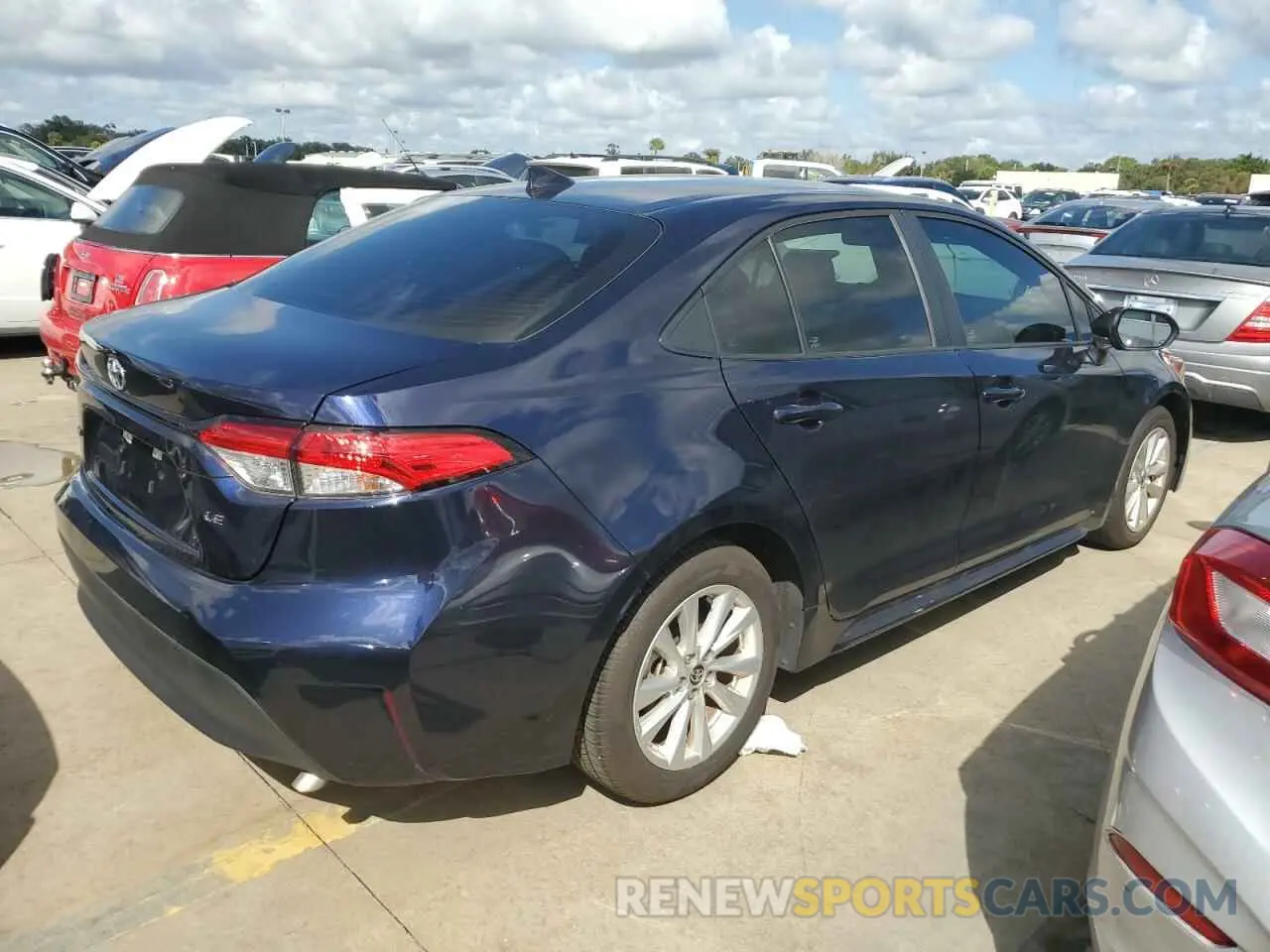 3 Photograph of a damaged car 5YFB4MDE7PP061629 TOYOTA COROLLA 2023
